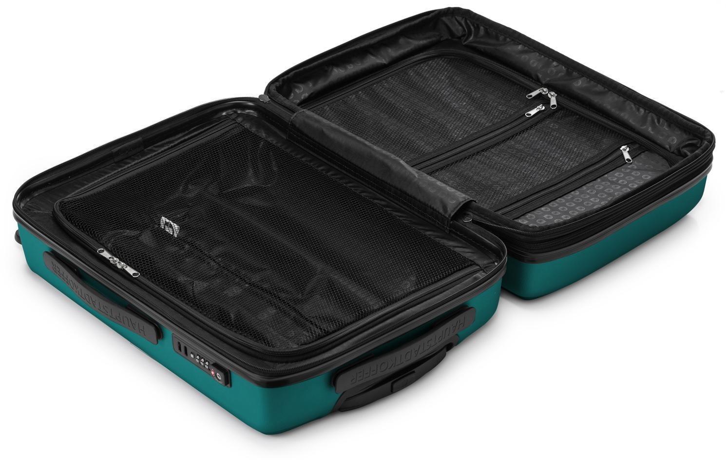 Hauptstadtkoffer Hartschalen-Trolley »Mitte, verschiedene Größen und Farben«, 4 Rollen, Hartschalen-Koffer Reisegepäck TSA Schloss Volumenerweiterung bei M/L