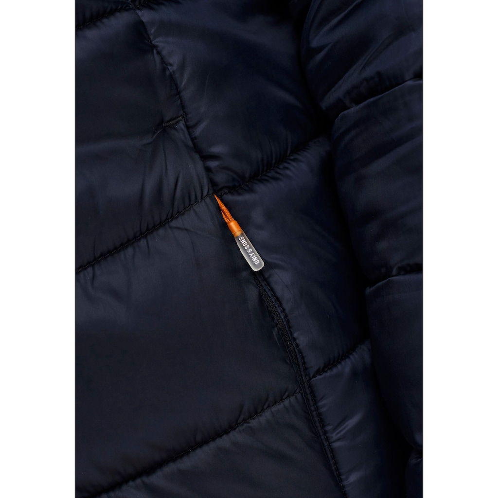 ONLY & SONS Steppjacke »ONSCARVEN QUILTED PUFFER OTW NOOS«