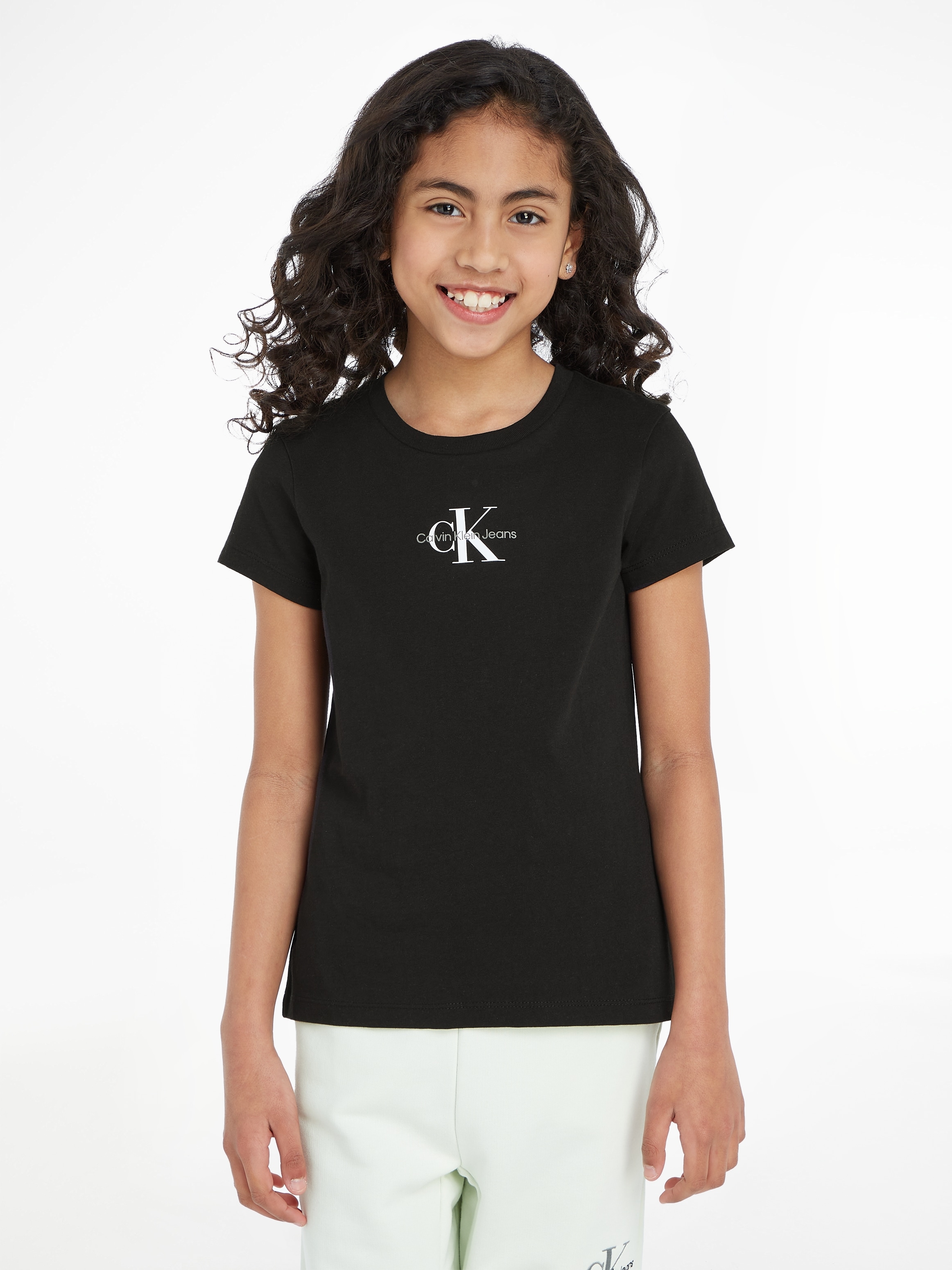 T-Shirt »MICRO MONOGRAM TOP«, für Kinder bis 16 Jahre