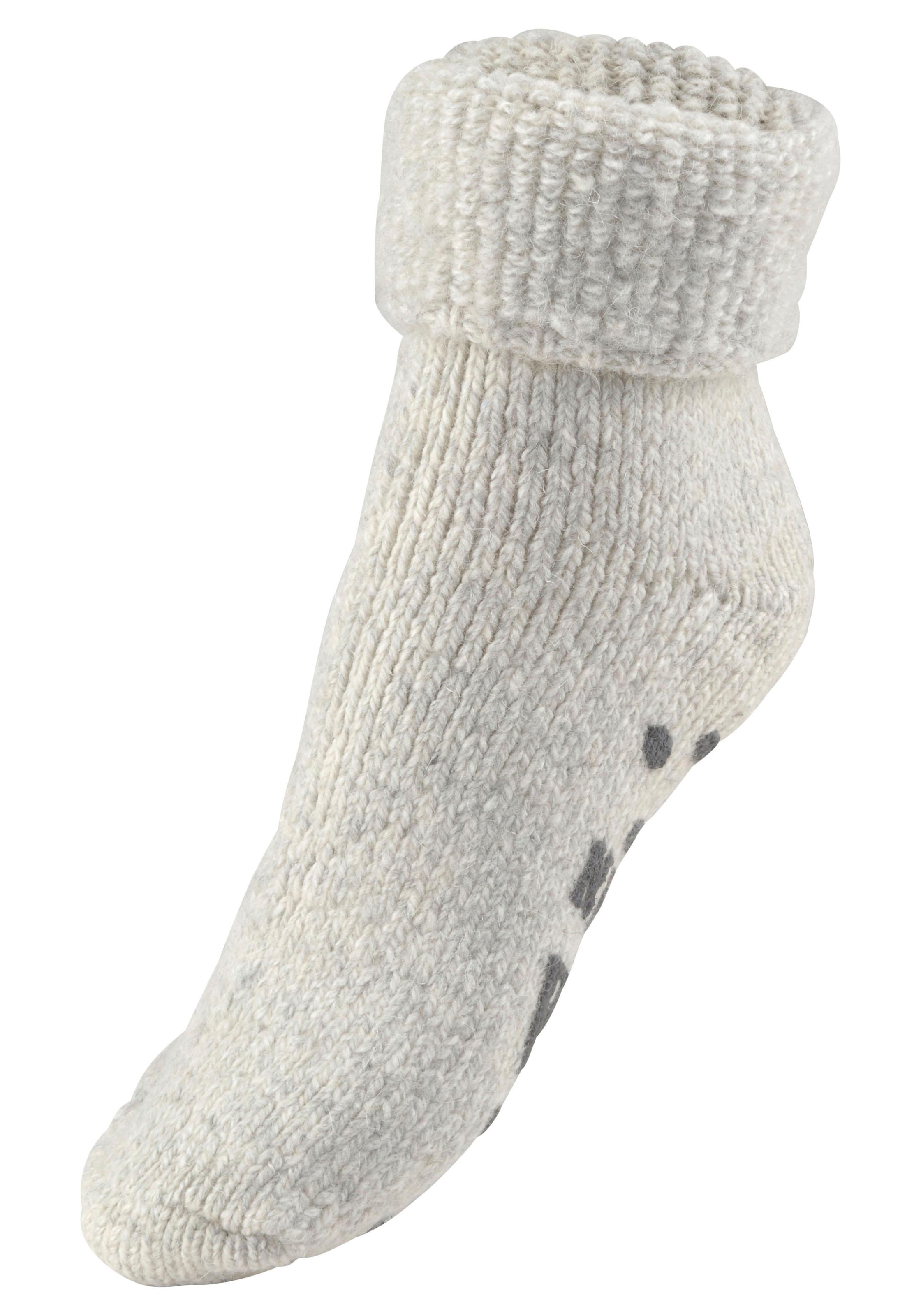 Lavana ABS-Socken, (1 Paar), aus ♕ Sohle Strick bei rutschfester mit