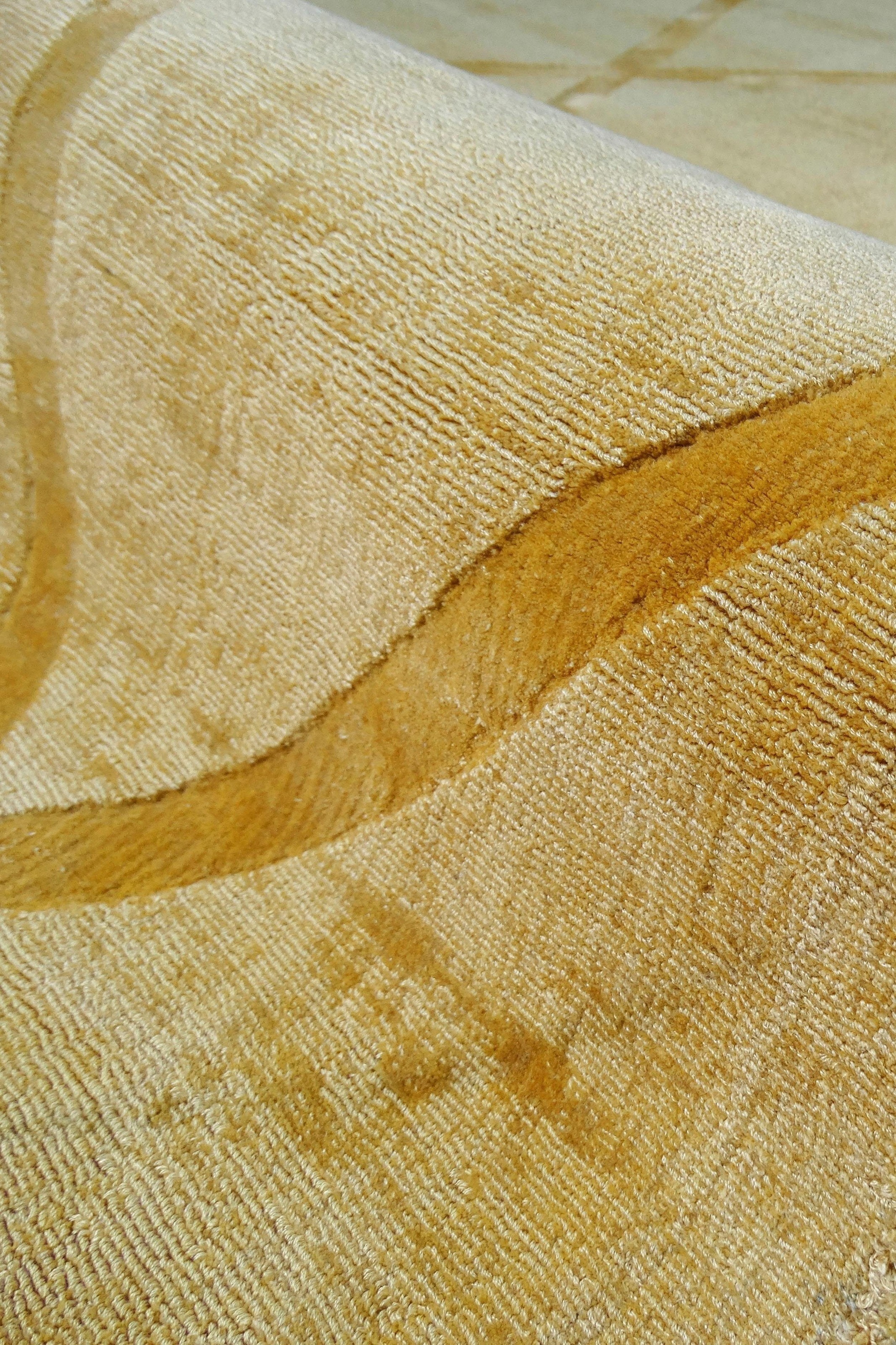 calo-deluxe Teppich »Viteox 210« rechteckig 13 mm Höhe Viskose, Kurzflor, Wohnzimmer