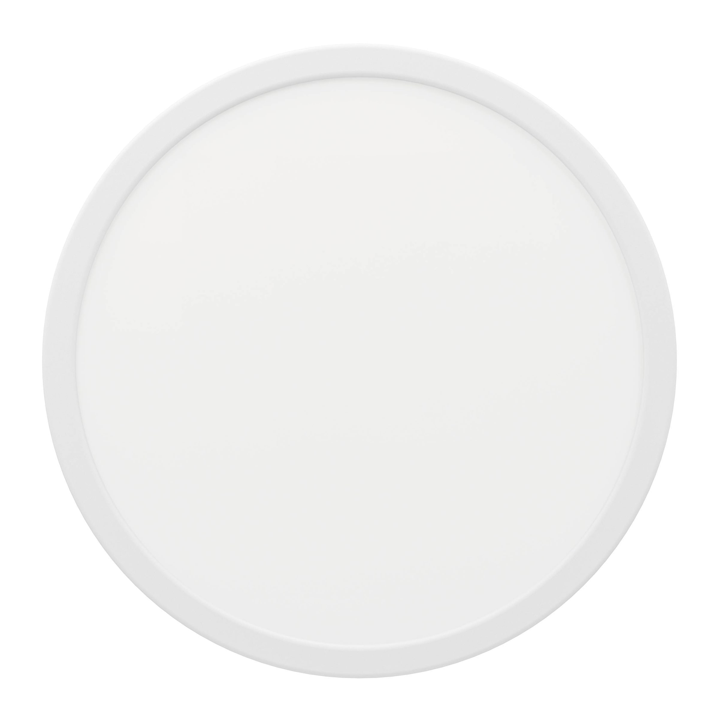 EGLO Aufbauleuchte »Fueva 5 Deckenlampe, Aufbaulampe, Stahl und Kunststoff, weiß, Lampe« LED-Modul 1 Stk. Warmweiß Ø 28,5 cm, Aufbauleuchte, Bad-Deckenlampe, LED Aufbaulampe, IP44