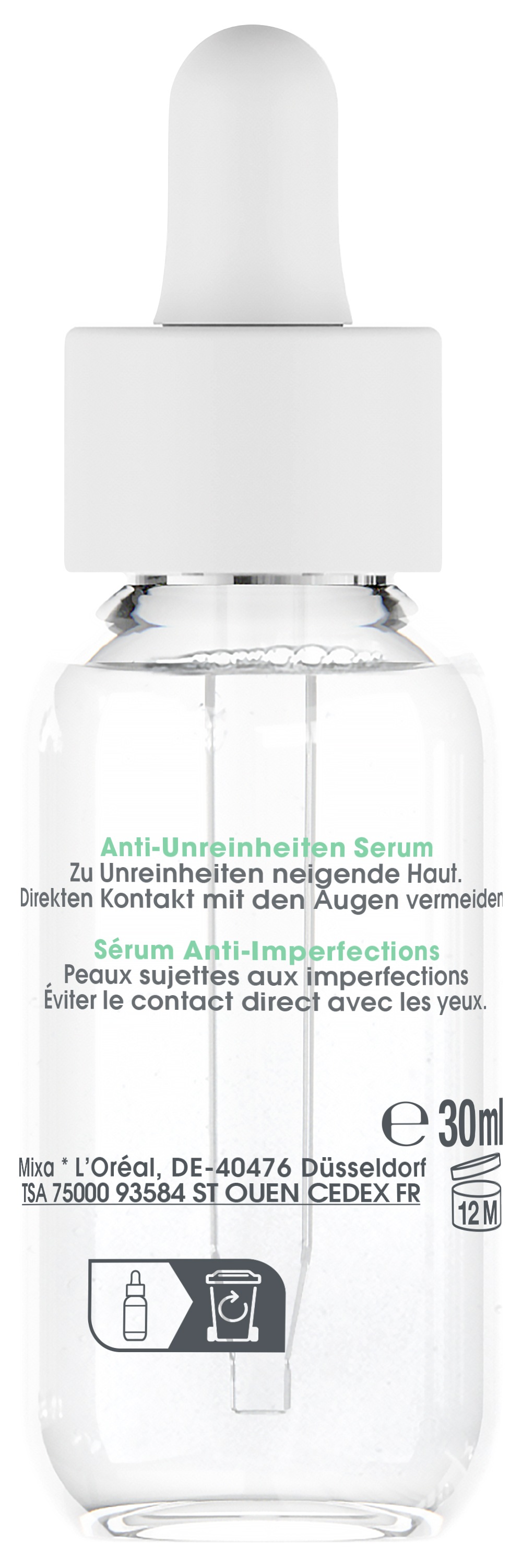 Mixa Gesichtsserum »Mixa Anti-Unreinheiten Serum«, mit hoher Wirksamkeit