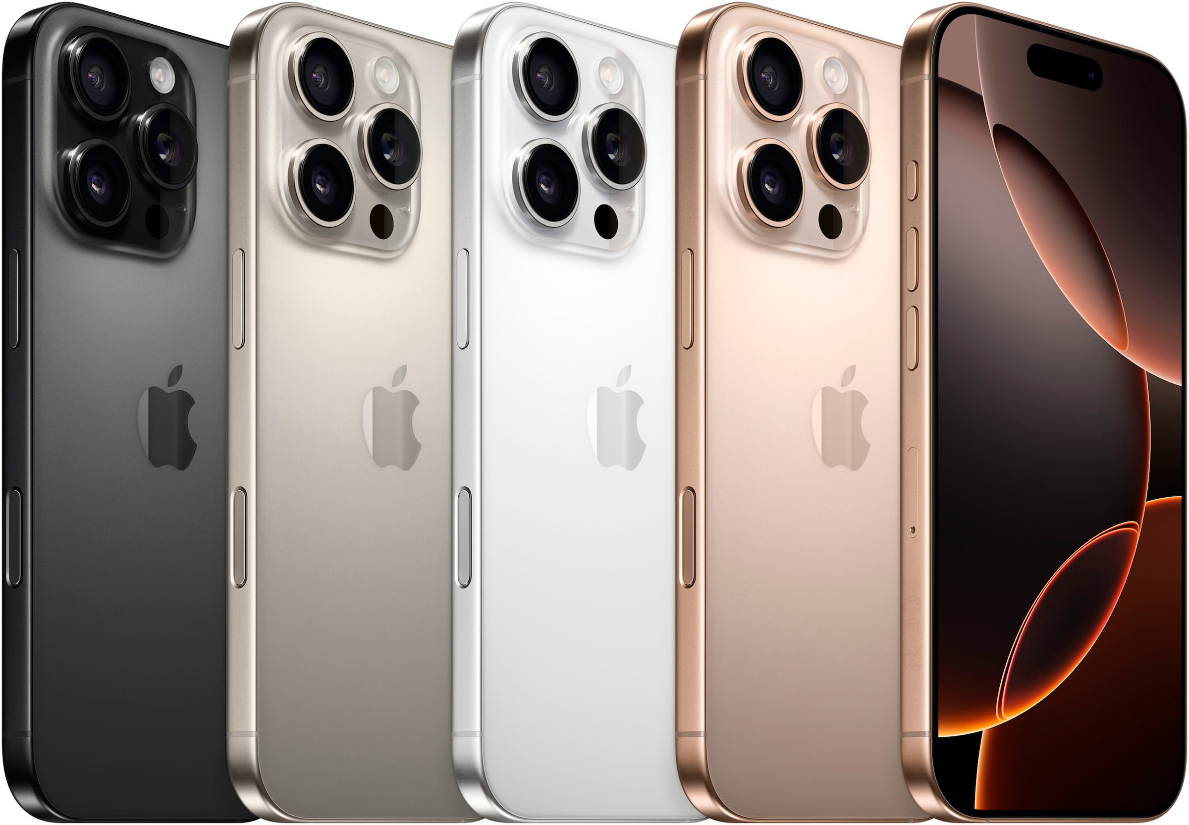 Apple Smartphone »iPhone 16 Pro«, Titan Wüstensand