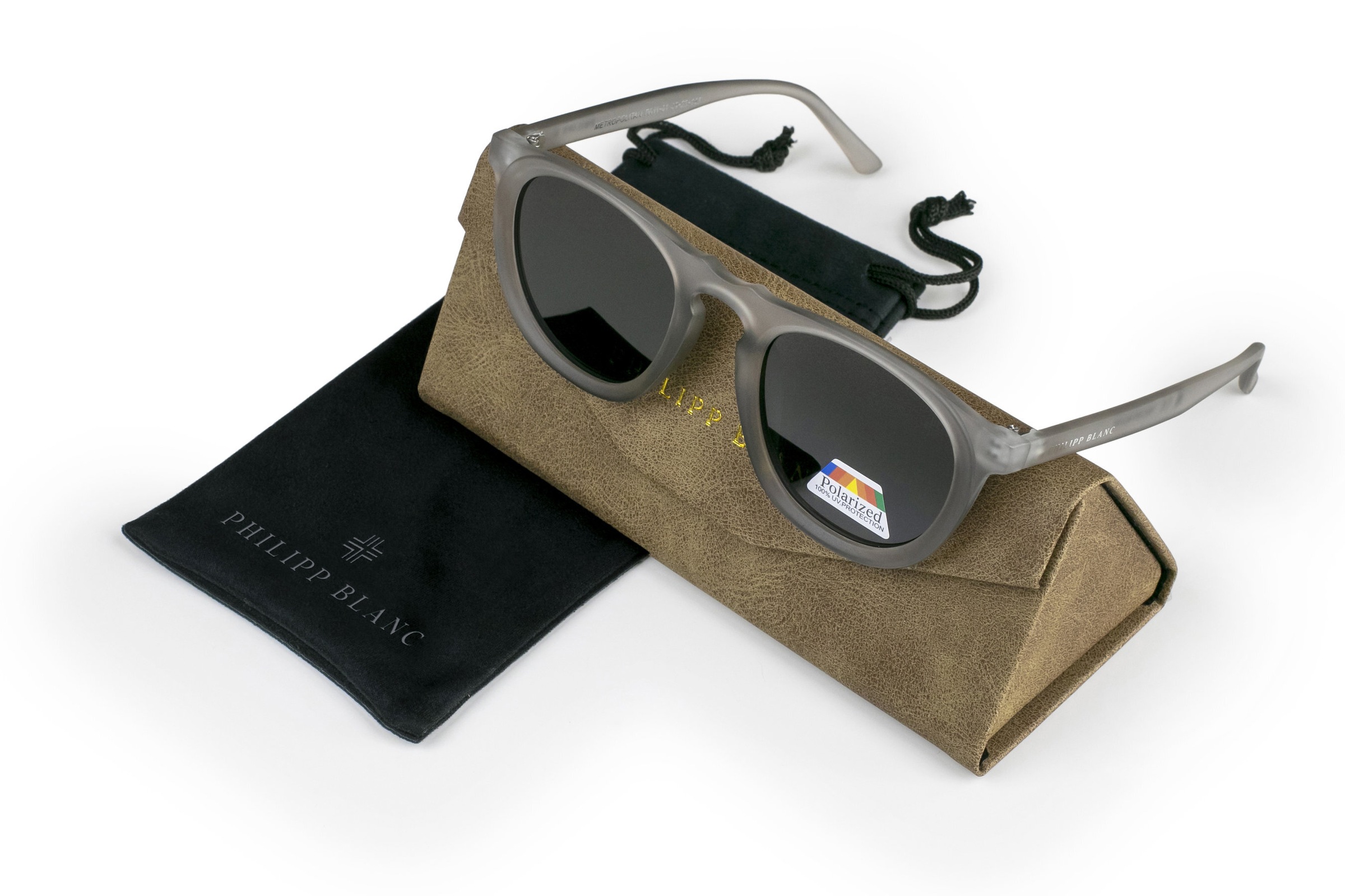 PHILIPP BLANC Sonnenbrille »PA11-01« Glas 0,74 mm, polarisierte Gläser, UV400, CAT3.0