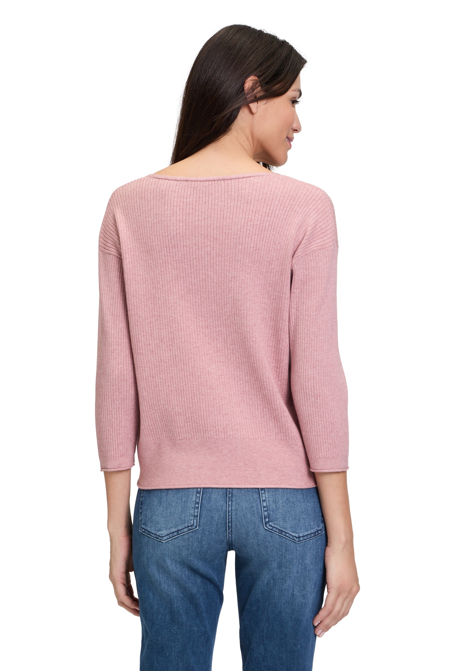 Betty Barclay Rundhalspullover »Feinstrickpullover mit V-Ausschnitt«