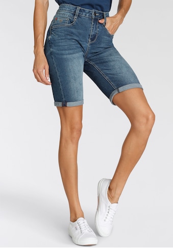 Jeansshorts »duffyHS«, ökologische, wassersparende Produktion durch Ozon Wash