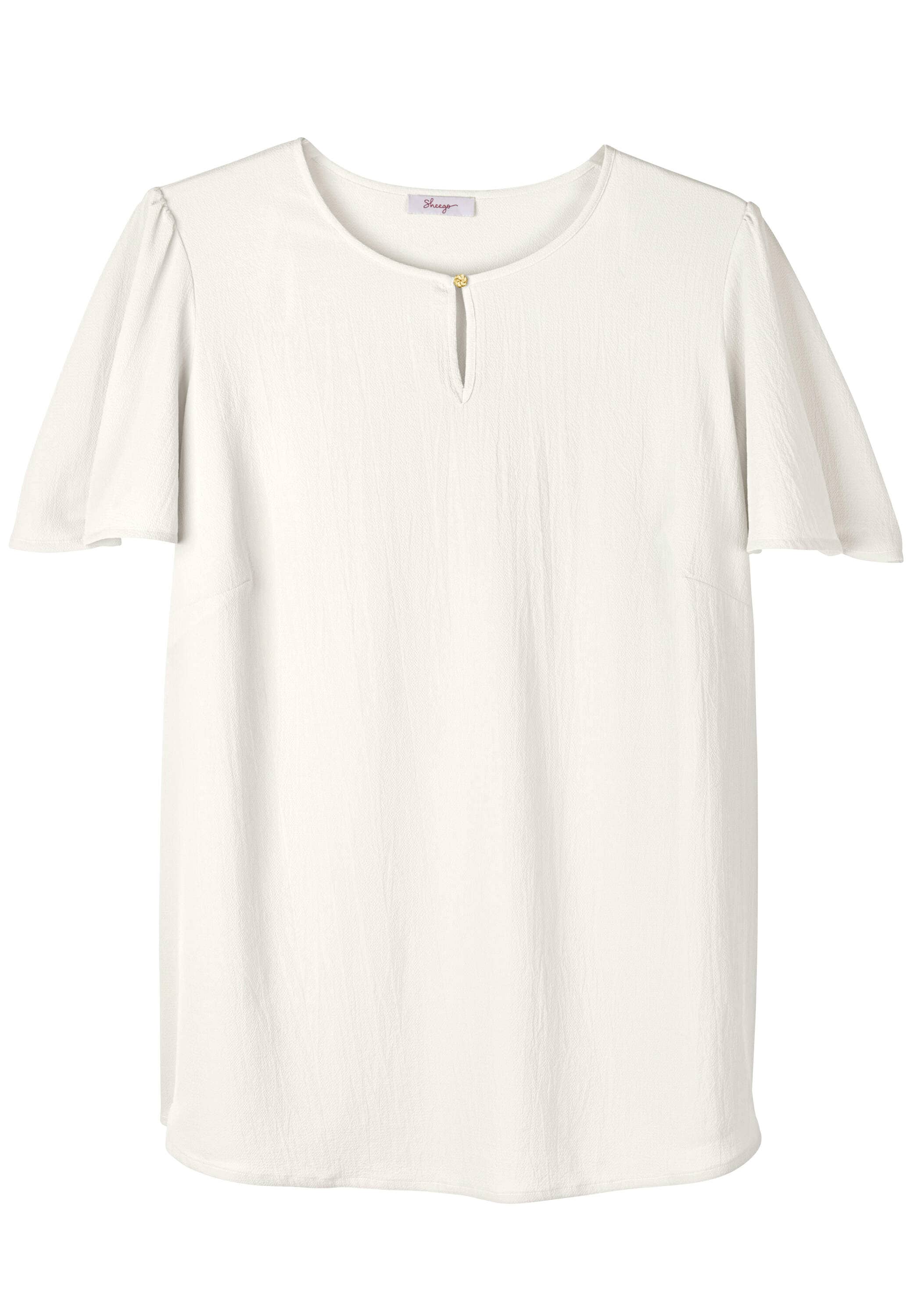 Sheego Longbluse »Tunika Tunika mit schmeichelnden Flügelärmeln«
