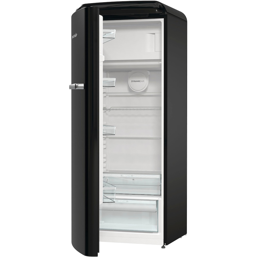 GORENJE Kühlschrank, ORB615DBK-L, 152,5 cm hoch, 59,5 cm breit