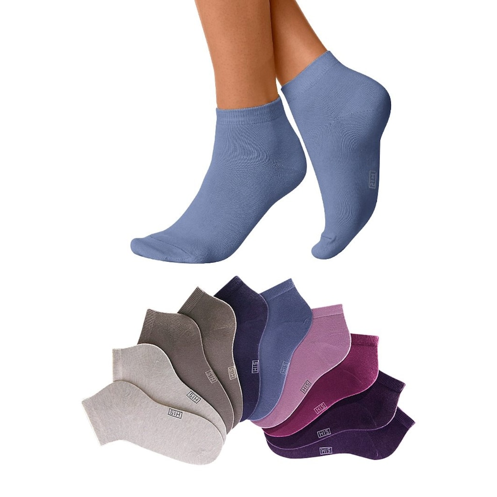 H.I.S Kurzsocken, (Set, 10 Paar)