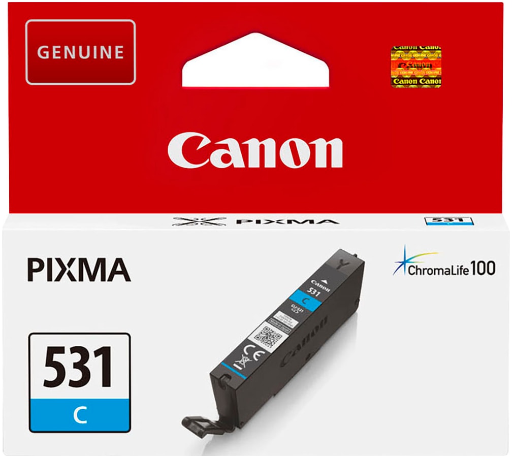 Canon Tintenpatrone »CLI-531C«, (Packung)