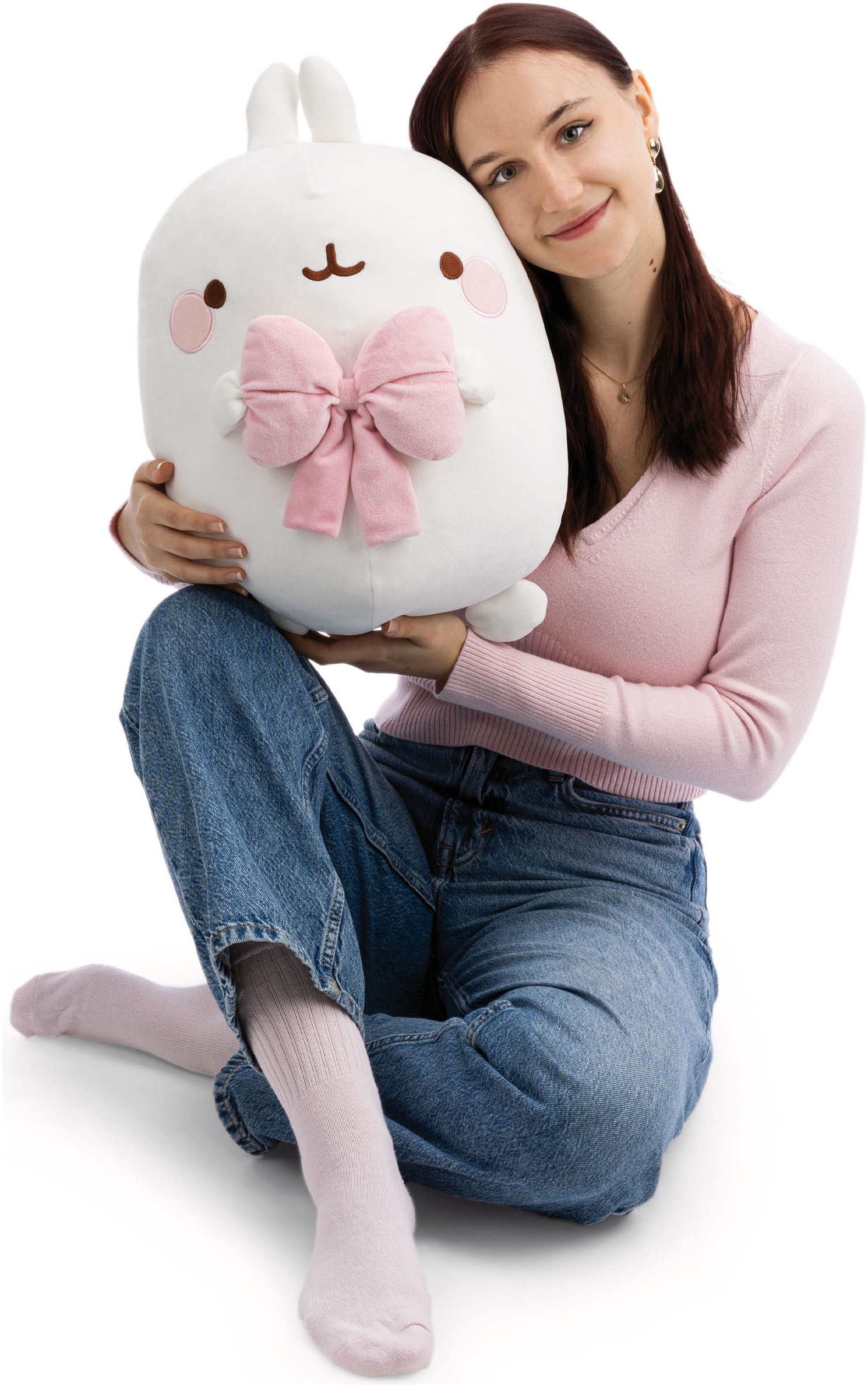 Nici Kuscheltier »MOLANG mit Schleife, 48cm« mit Schleife
