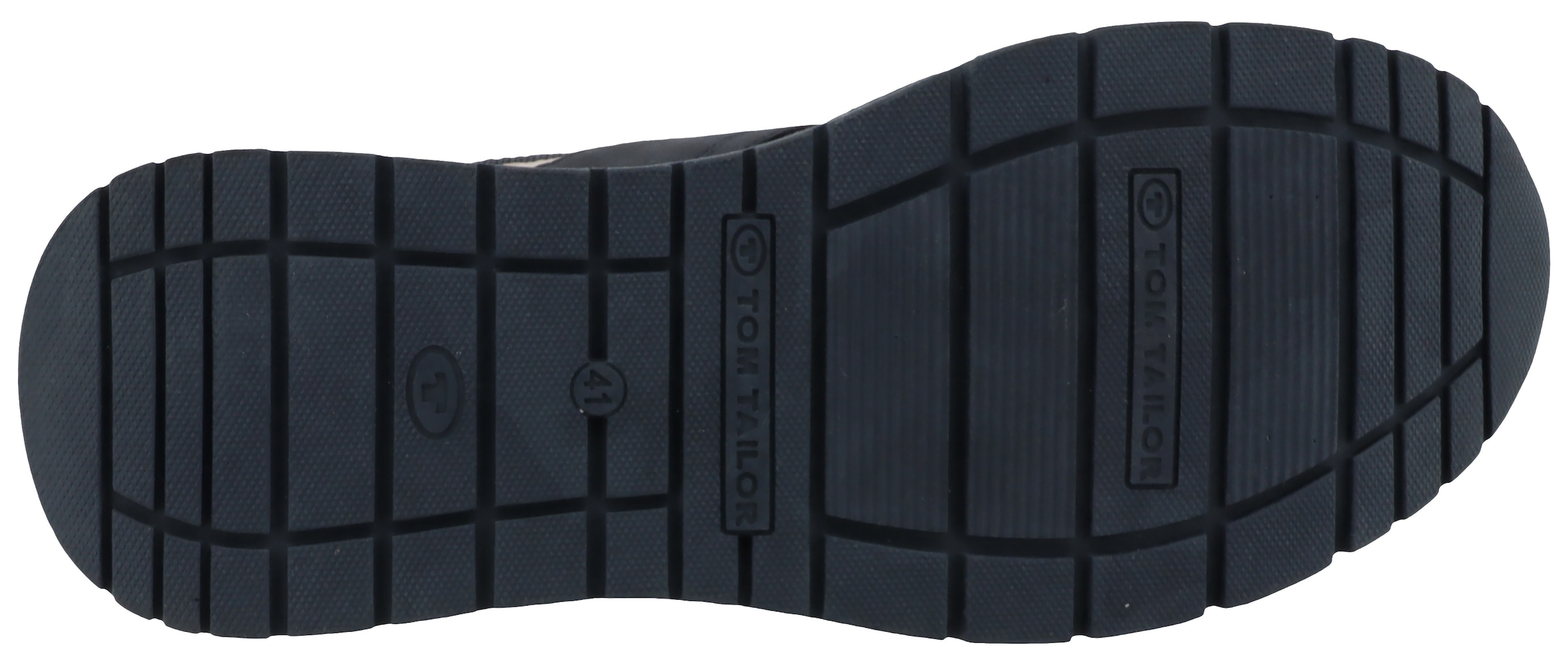 TOM TAILOR Sneaker, Freizeitschuh, Halbschuh, Schnürschuh mit Kontrastbesatz