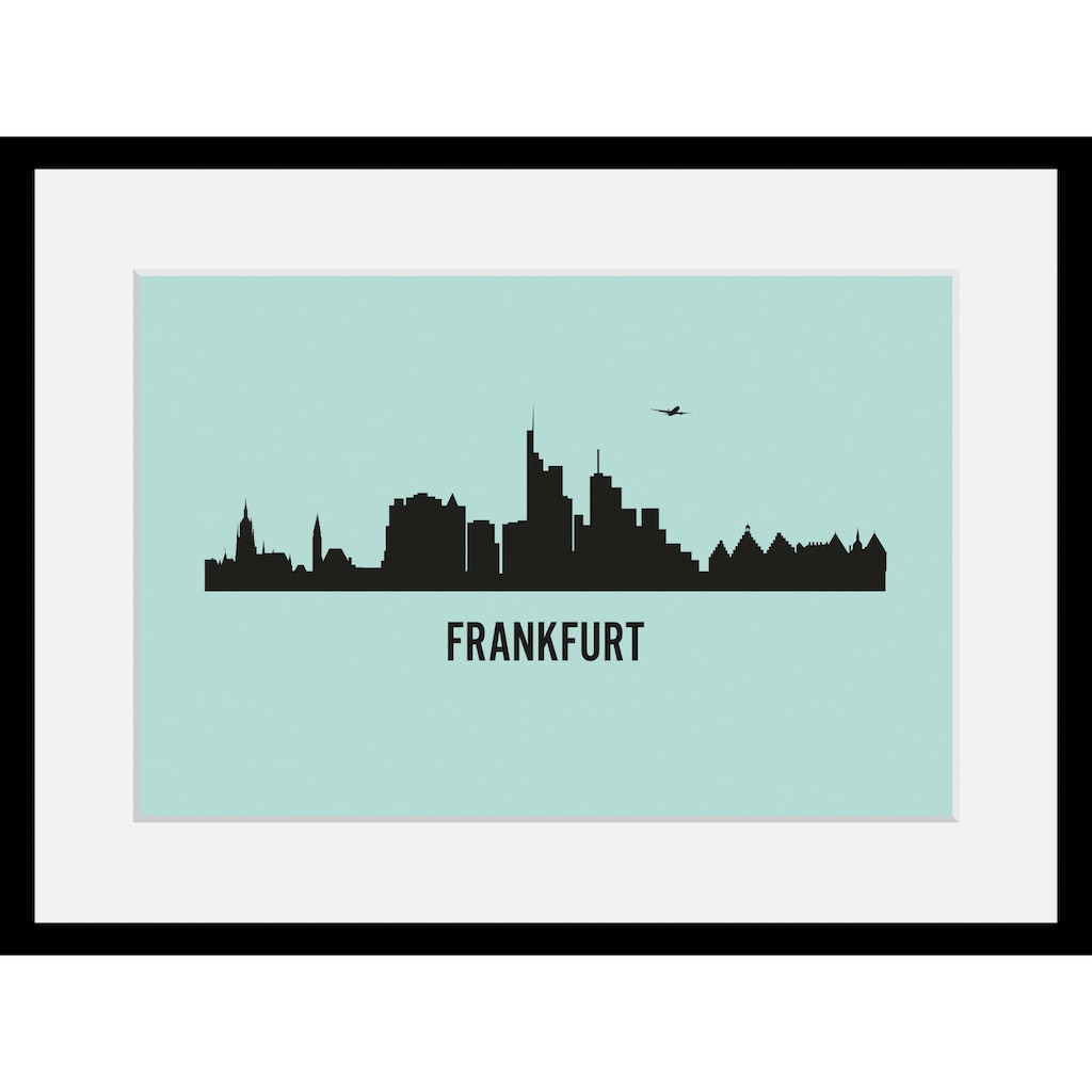 queence Bild »Frankfurt Skyline«, Städte, (1 St.)