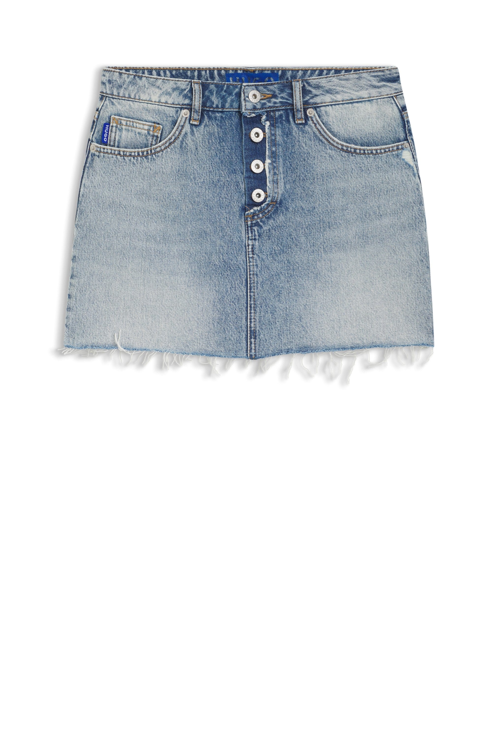 HUGO Blue Jeansrock »Galanie« in Mini-Länge, Mid Rise