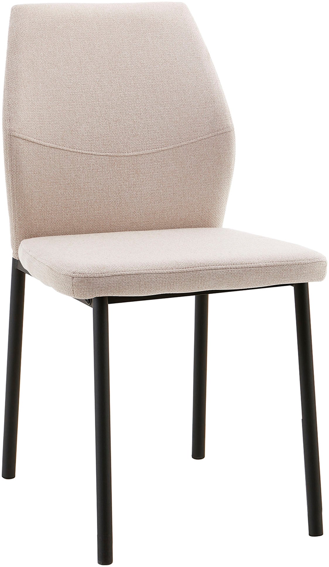 OTTO home Esszimmerstuhl »Lumos«, (Set), 2 St., Webstoff, Webstoff in vielen Farben erhältlich mit stabilem Metalluntergestell