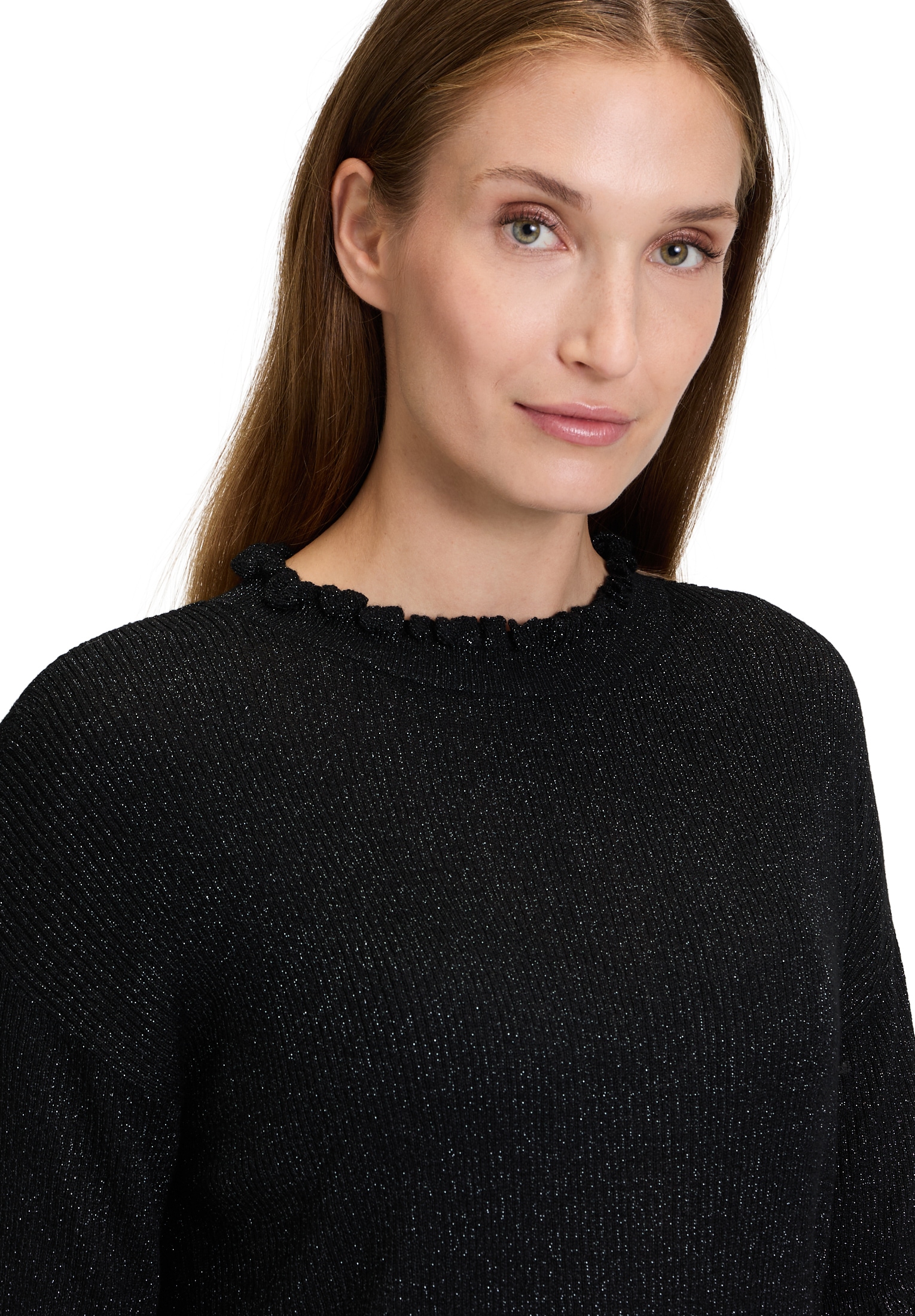 Cartoon Strickpullover »Strickpullover mit Rüschen«
