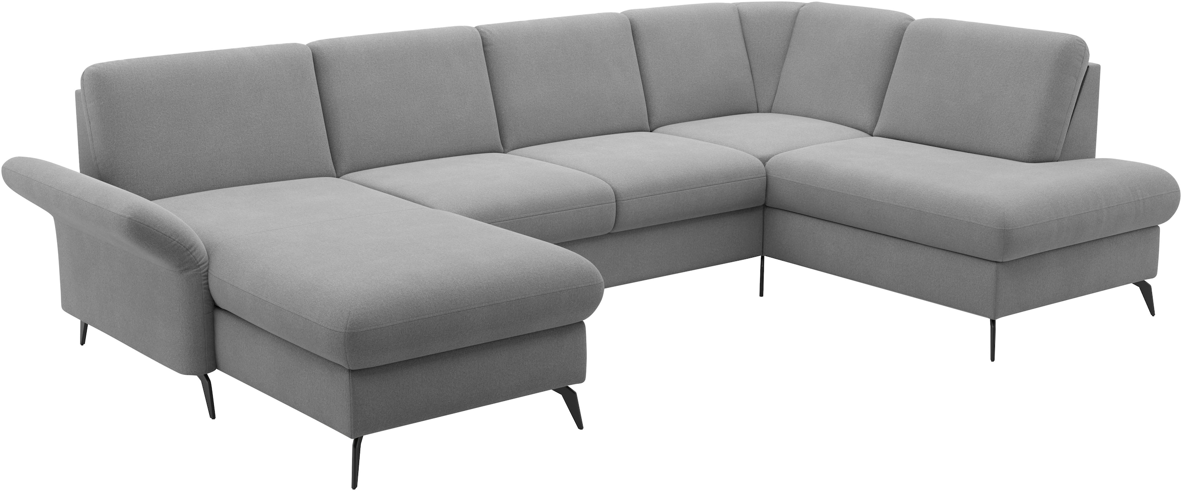 Home affaire Wohnlandschaft »Rochelle«, optional: Armteilverstellung, klappbar, Bettkasen
