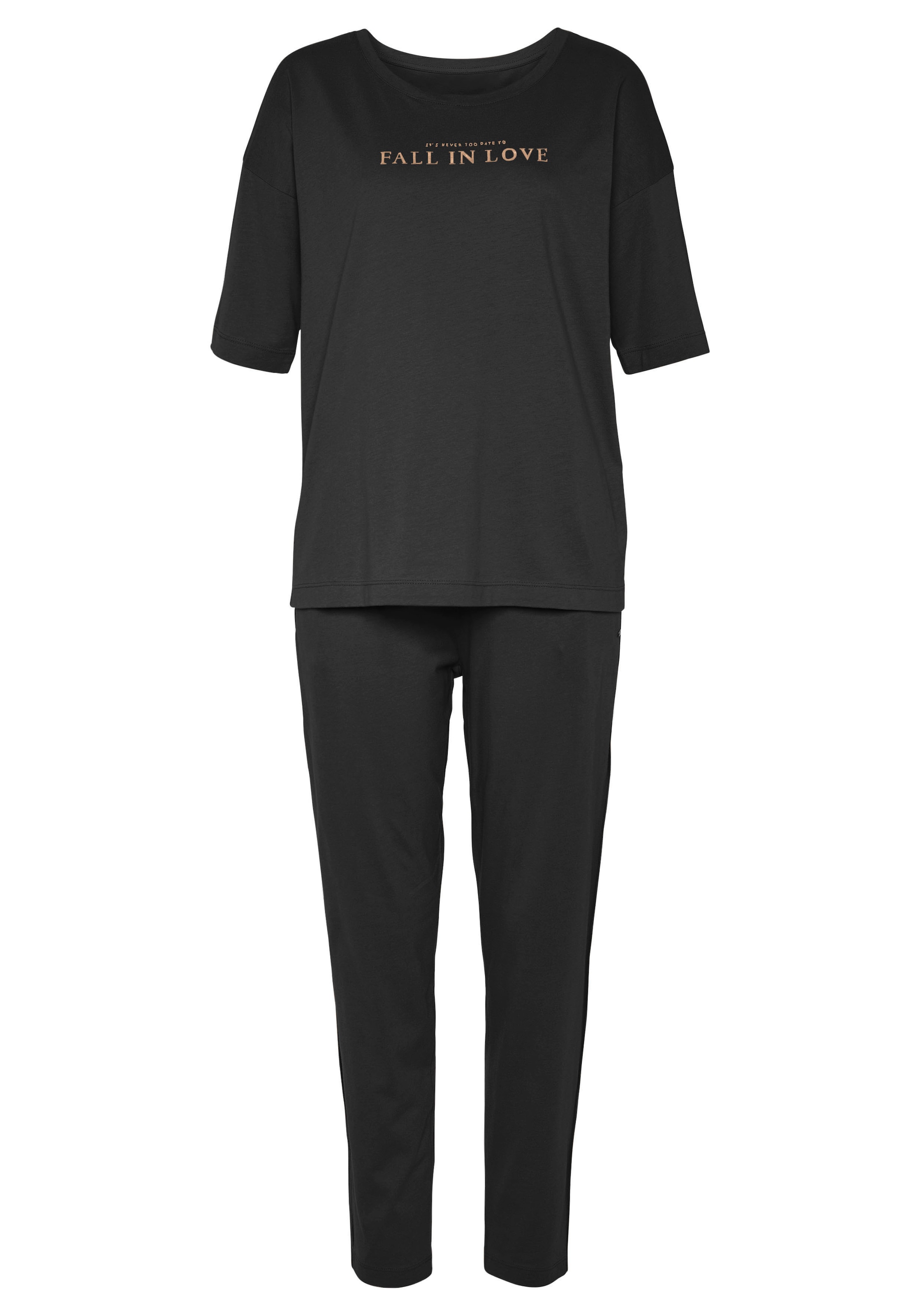 Vivance Dreams Pyjama 2 tlg. mit schönem Foildruck