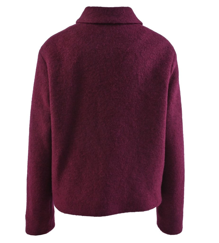 Fuchs Schmitt Wolljacke »Wolljacke« ohne Kapuze Mit Rundhalsausschnitt