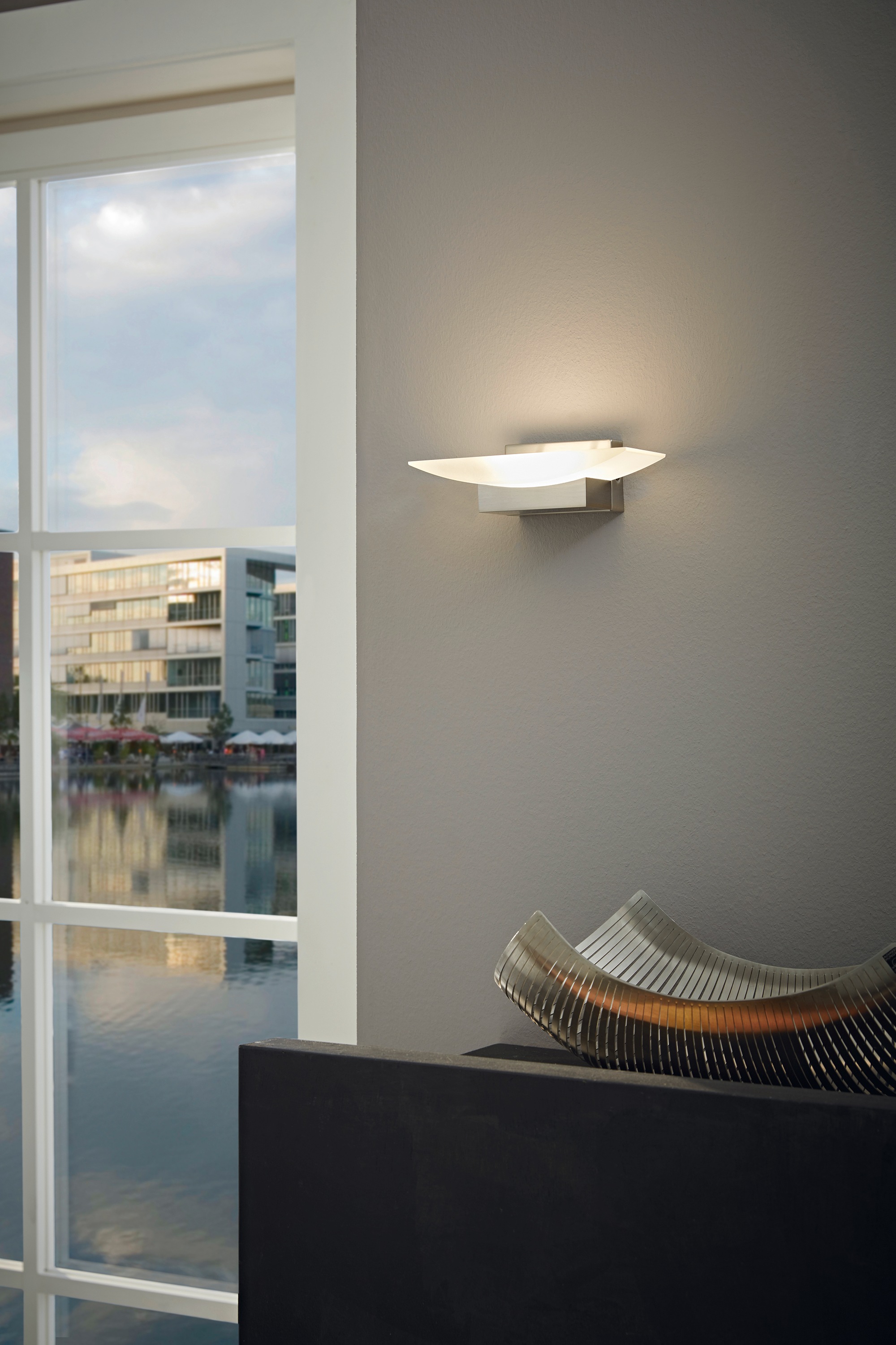 EGLO Wandleuchte »METRASS«, 1 flammig, Leuchtmittel LED-Board | LED fest integriert