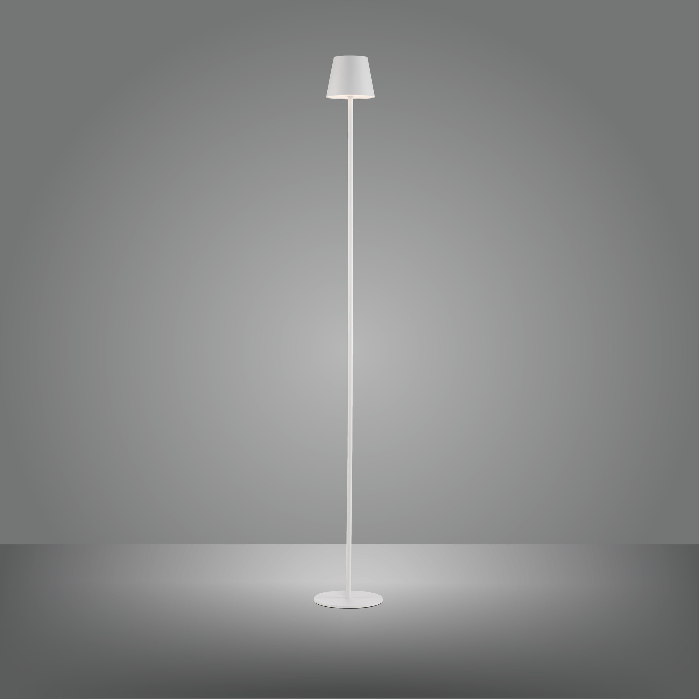 JUST LIGHT Stehlampe »EURIA« LED-Modul 1 Stk. Warmweiß Akkuleuchte