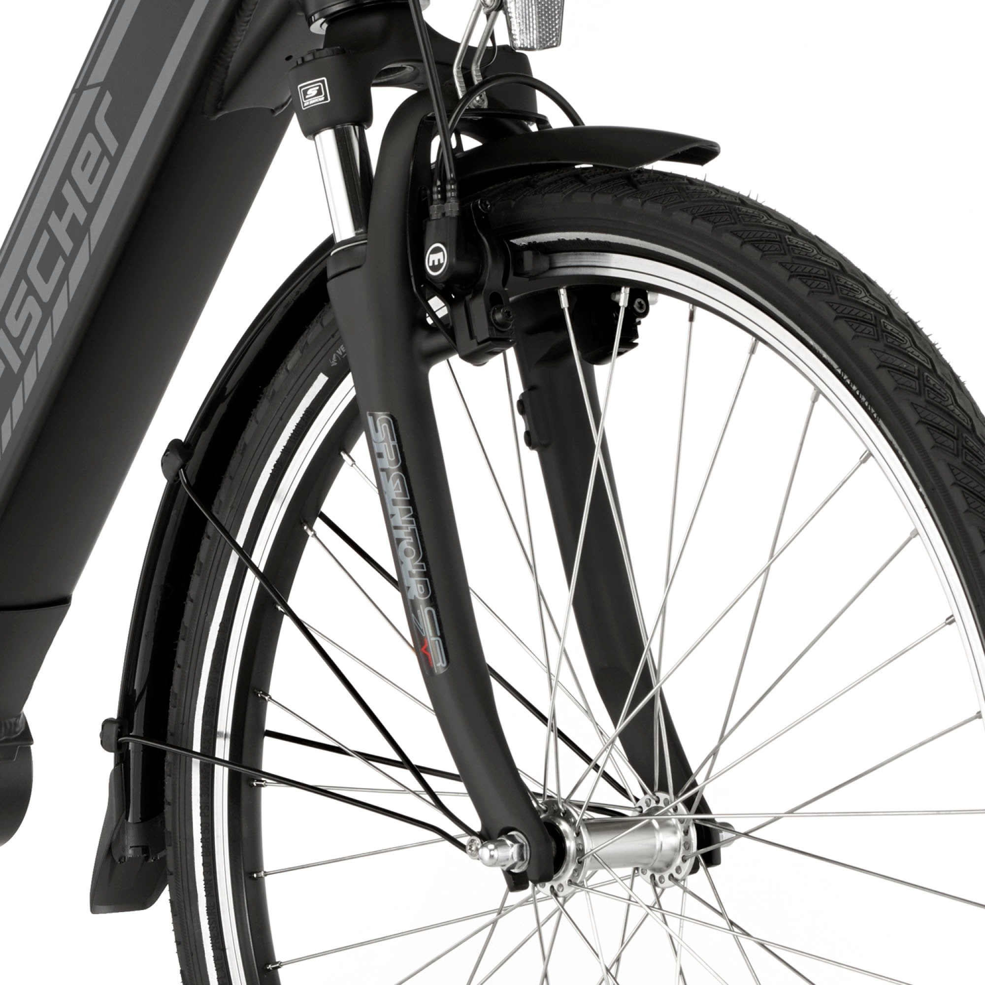 FISCHER Fahrrad E-Bike »CITA 4.1i«, 7 Gang, Shimano, Nexus, Mittelmotor 250 W, (mit Rahmenschloss), Pedelec, Elektrofahrrad für Damen u. Herren