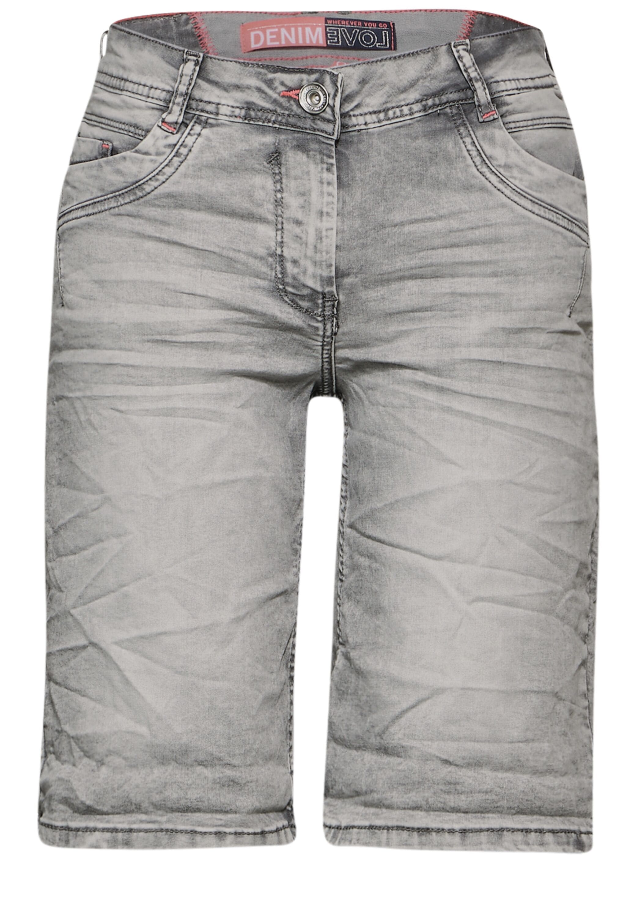 Cecil Shorts »Style Scarlett«, Sommerhose mit Used-Optik