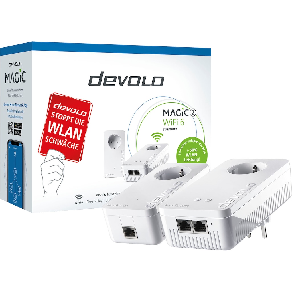 DEVOLO Adapter »Magic 2 WiFi 6 Starter Kit«