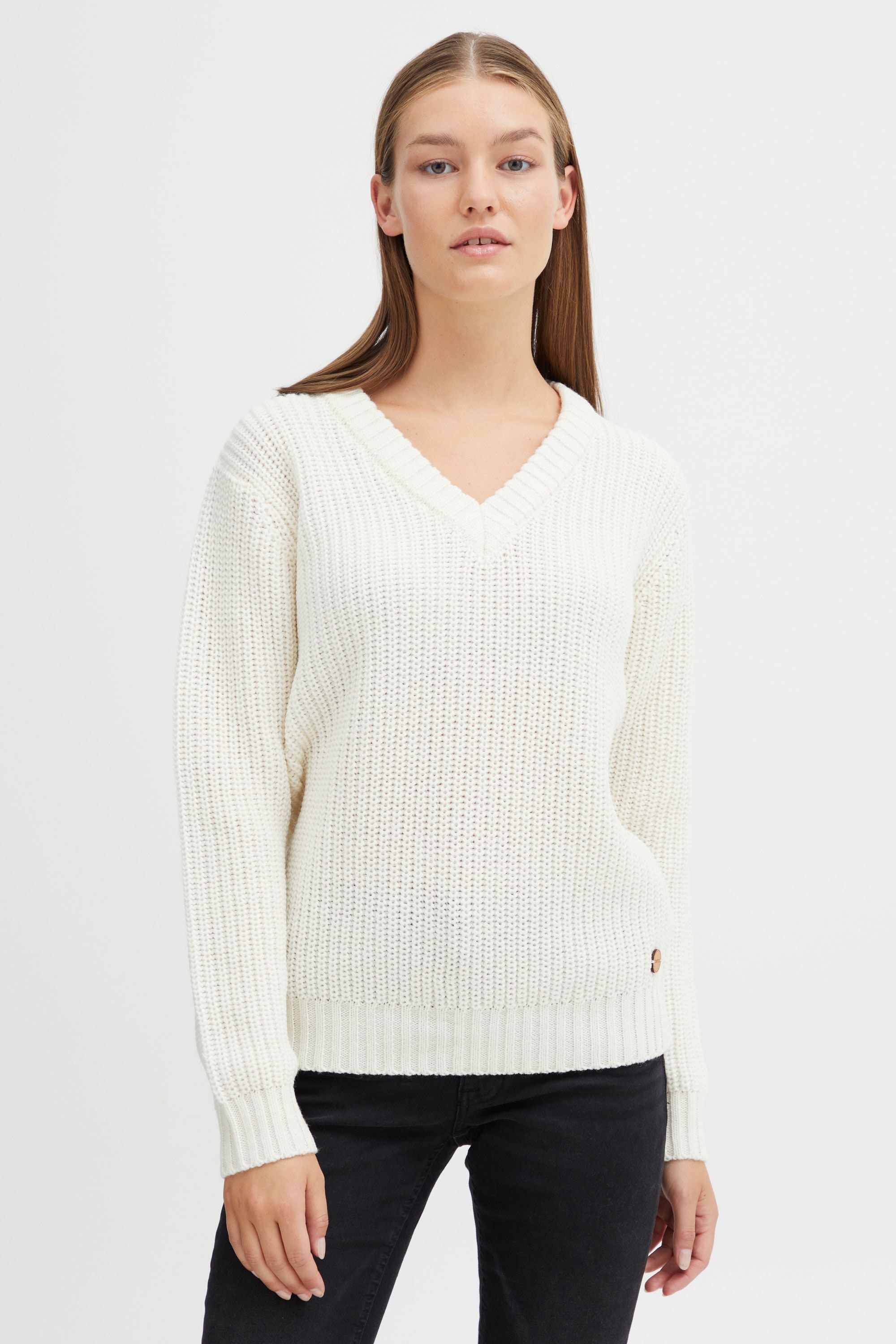 OXMO Strickfleece-Pullover »Strickpullover OXNanny«