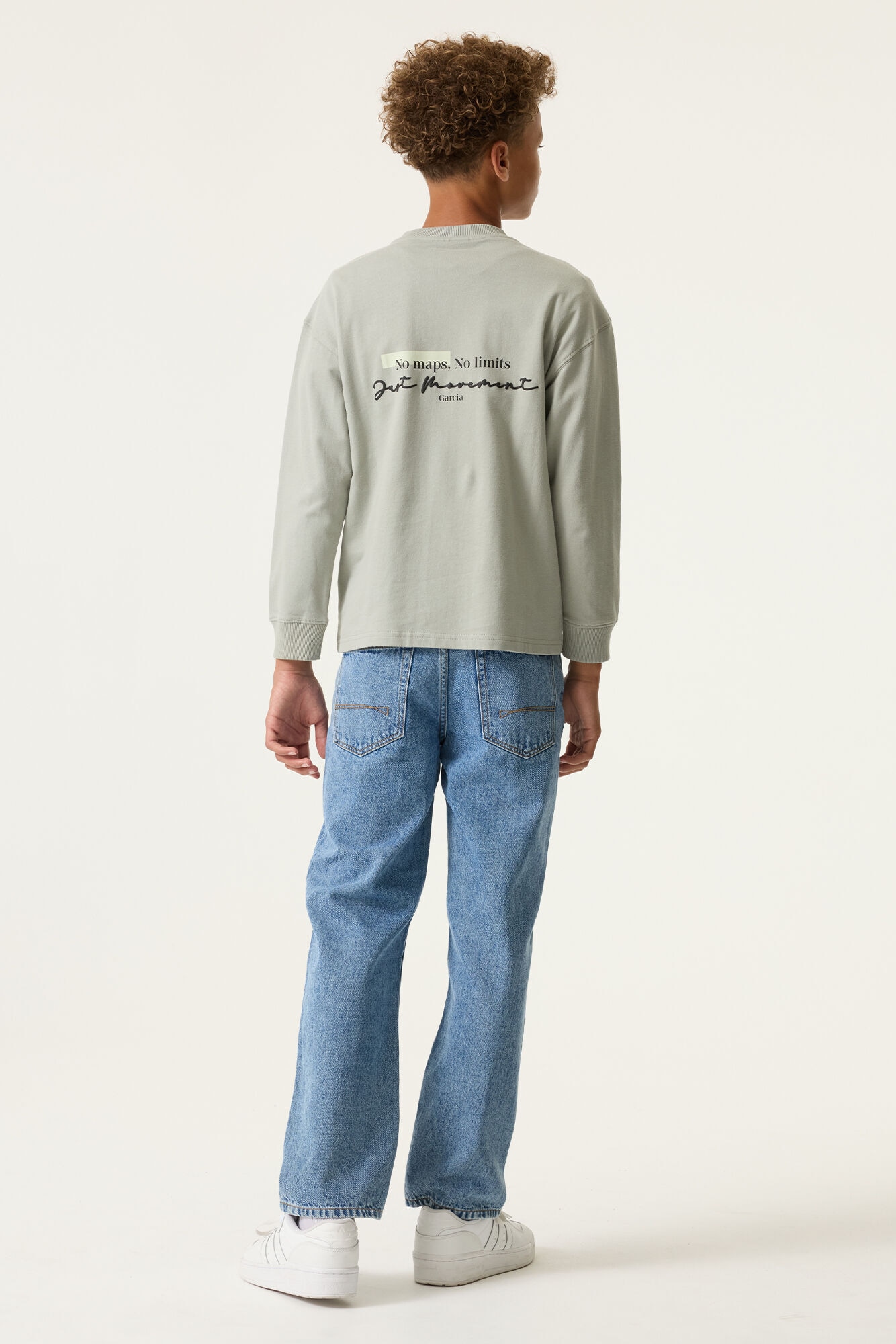 Garcia Langarmshirt mit Print for BOYS