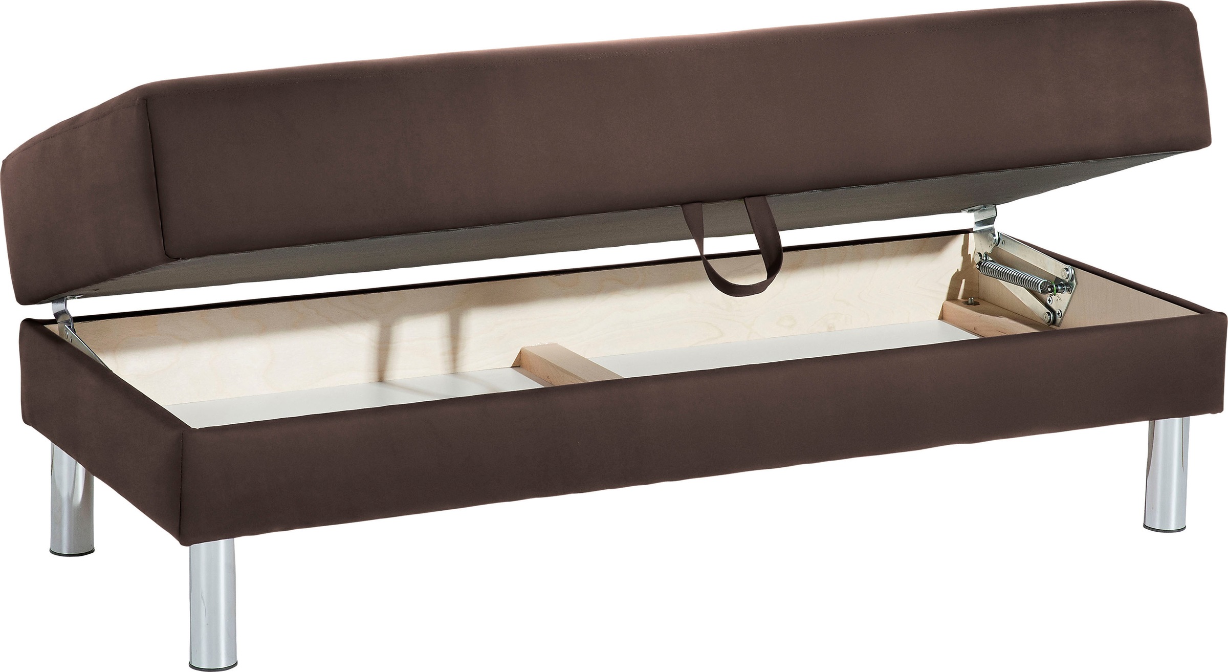Max Winzer® Schlafsofa »Just Fresh«, mit Rückenverstellung, inklusive Stauraumhocker