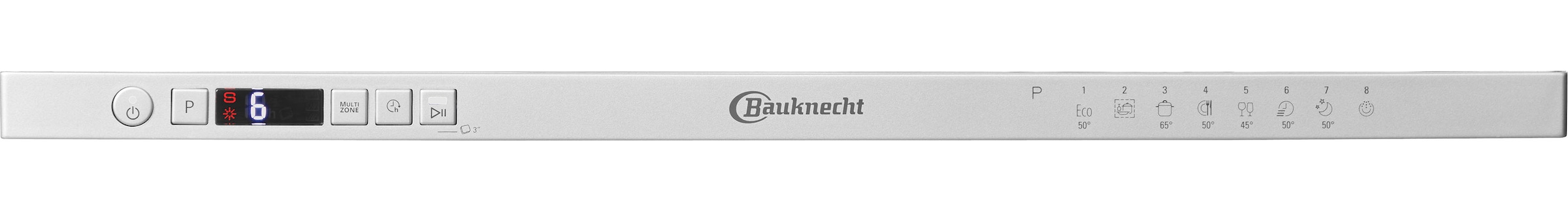 BAUKNECHT vollintegrierbarer Geschirrspüler »OBIC Ecosilent 8650«, 14 Maßgedecke