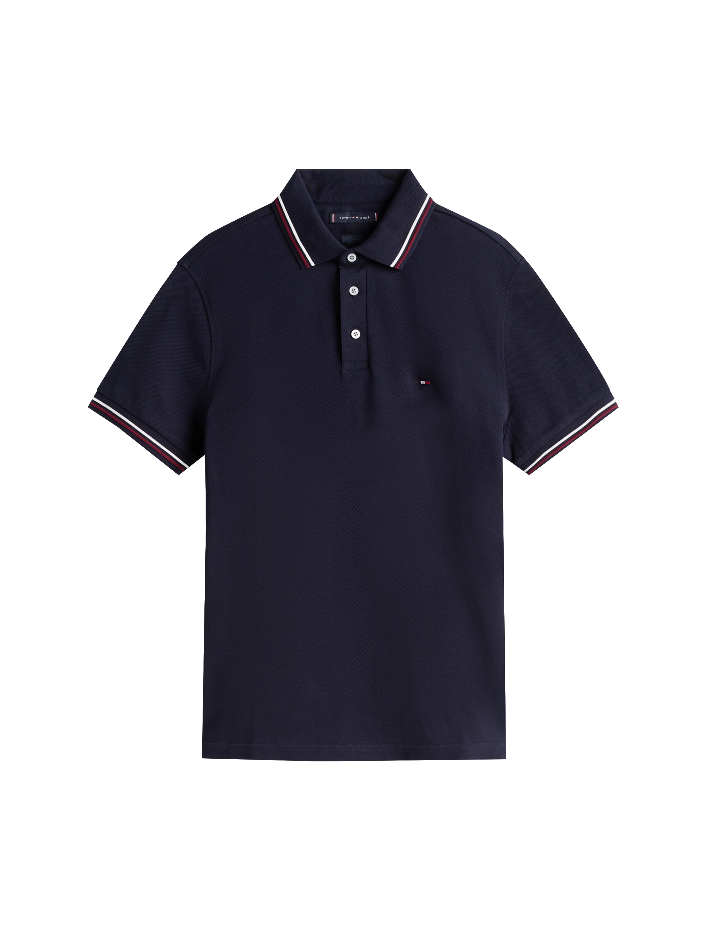 Tommy Hilfiger Poloshirt »TIPPED SLIM FIT POLO«, mit Kontrast-Details