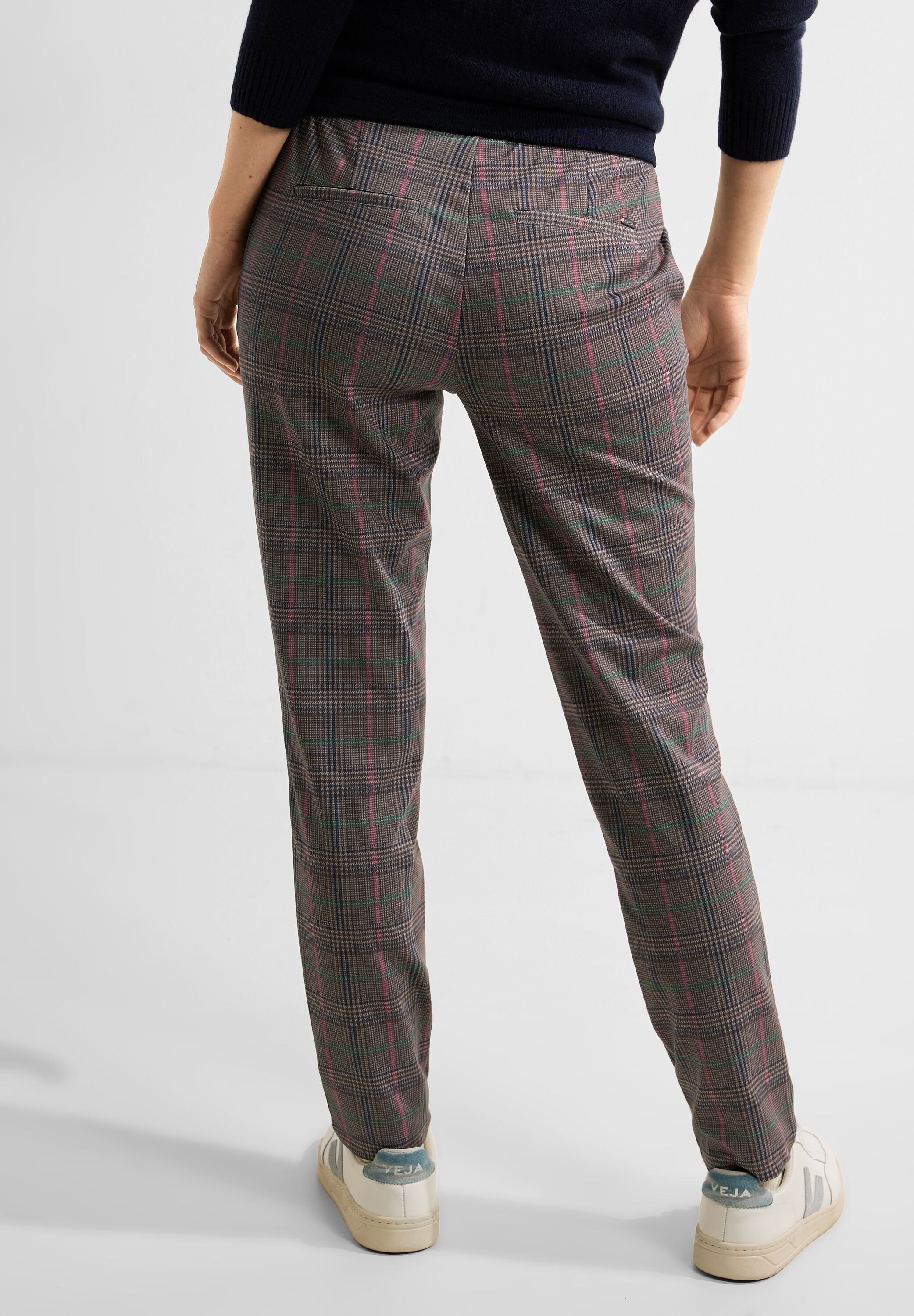 ♕ bei Cecil Check«, Pants Jogger Karomuster Tracey »Damenhose