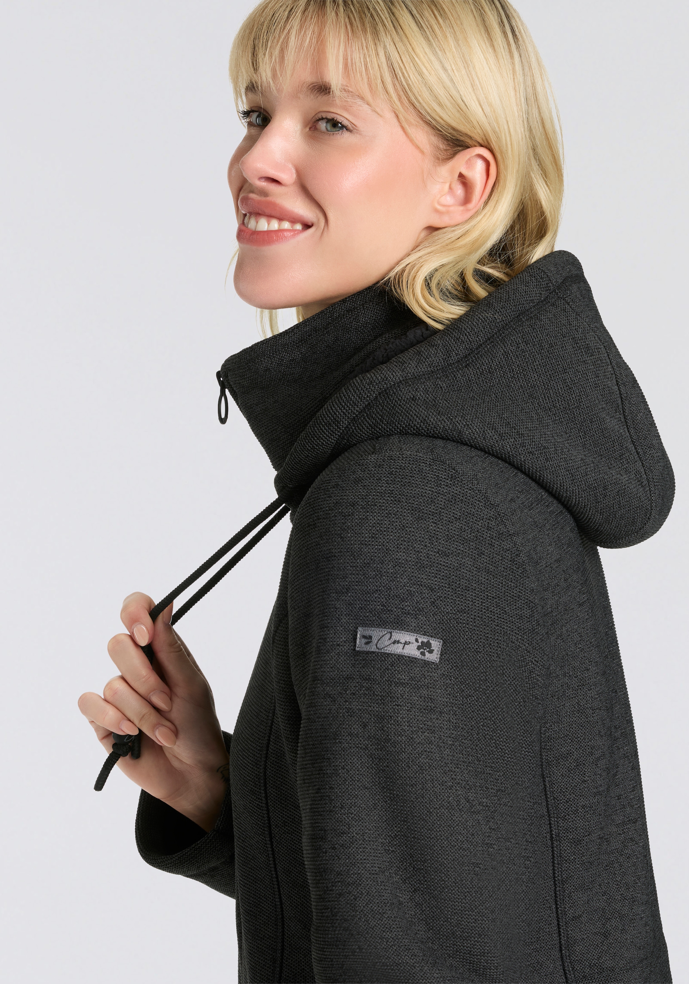 CMP Strickfleecejacke 1 Stk. tlg. mitKapuze