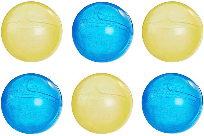 bei 6er-Pack« Hasbro Super »Nerf Hydro Wasserball Soaker, Balls