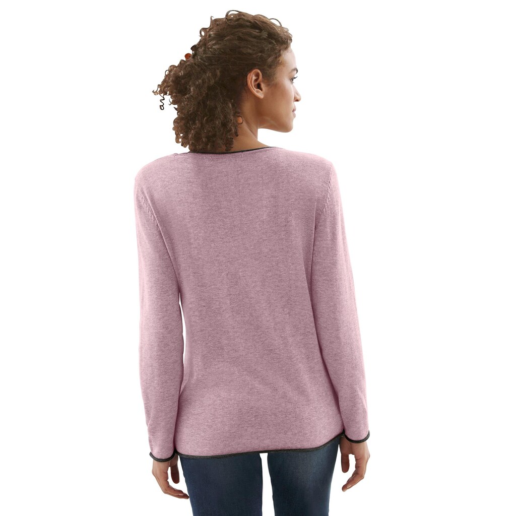 Casual Looks Rundhalspullover »Pullover«