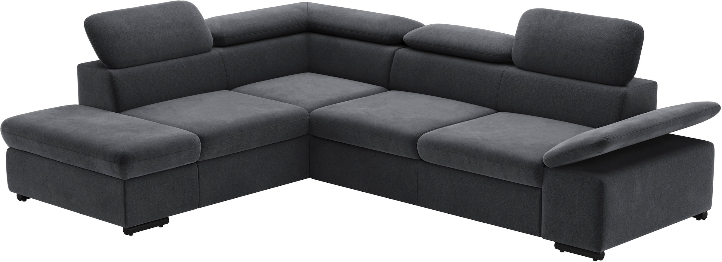 sit&more Ecksofa »Alcudia L-Form«, mit Armteilverstellung, optional Kopfteilverstellung und Bettfunktion