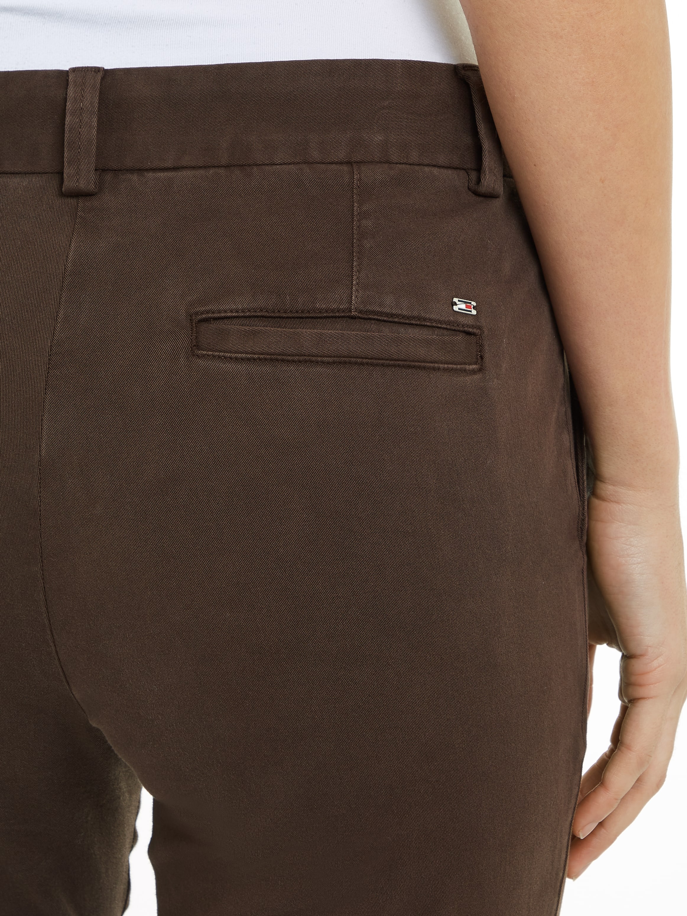 Tommy Hilfiger Stretch-Hose, mit Logostickerei