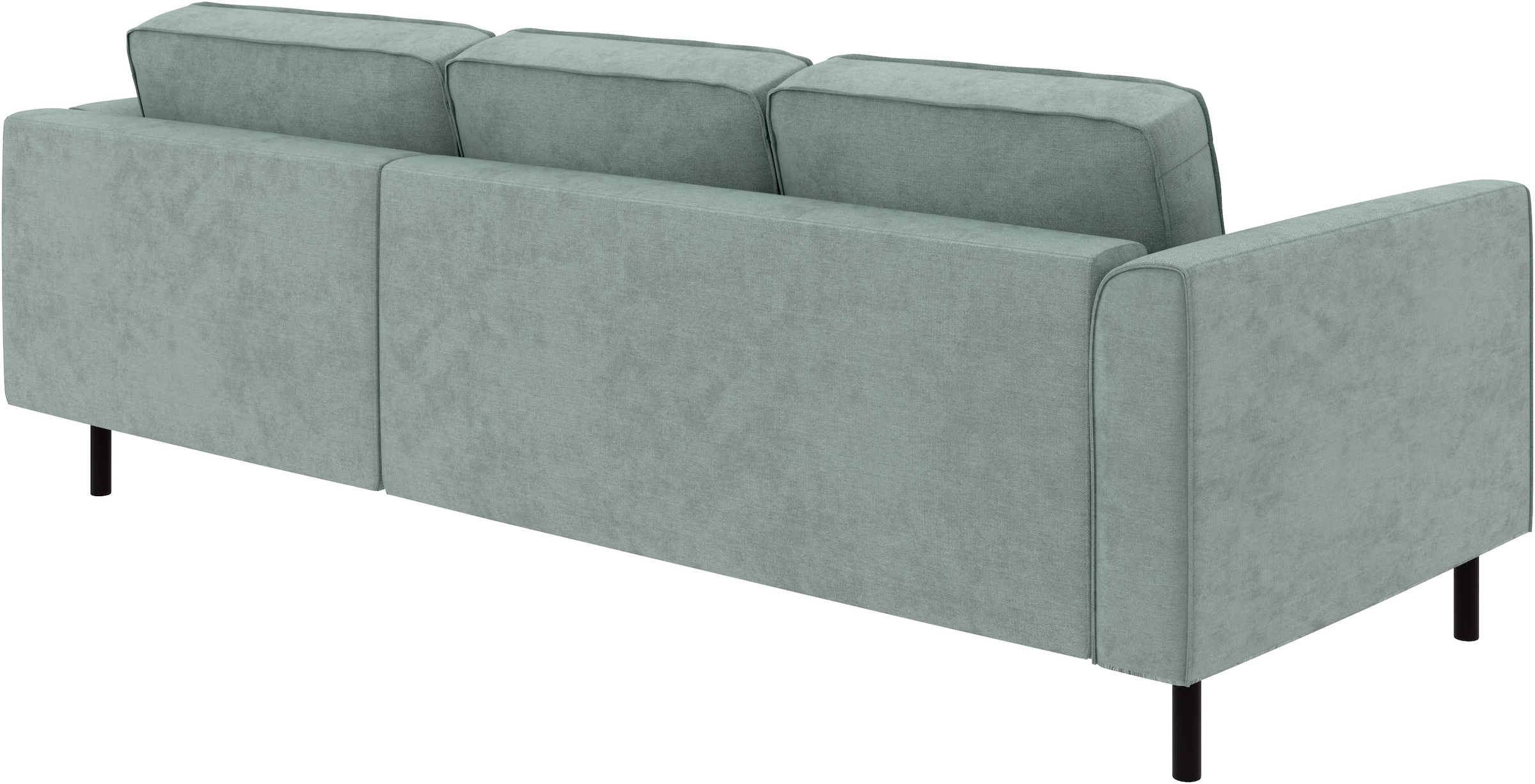 Home affaire Ecksofa »Booster II, whlw. mit Schlaffunktion & Bettkasten, Fuß schwarz« Recamiere beidseitig montierbar, Sofa in L-Form, 232 cm