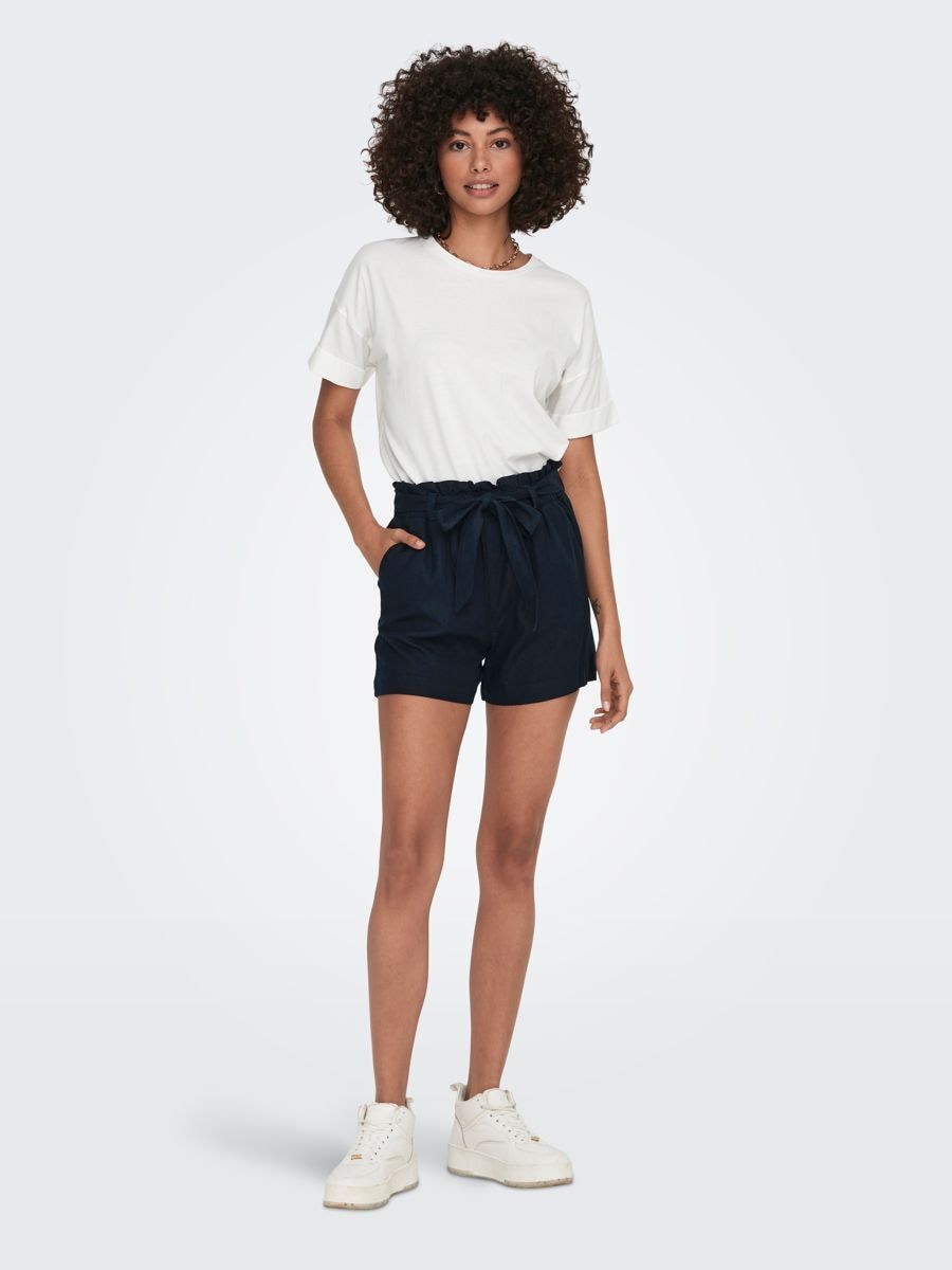 JDY »JDYSAY MW LINEN SHORTS WVN NOOS«