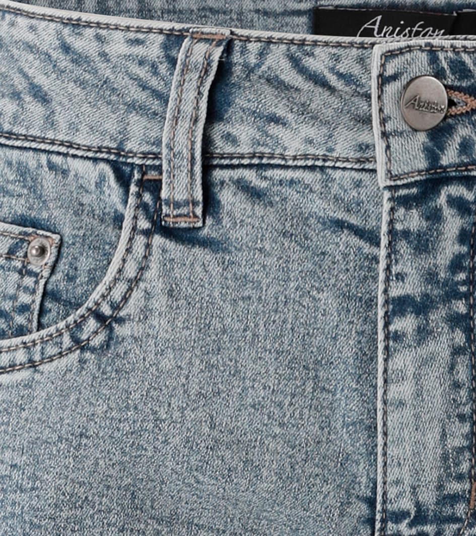 Aniston CASUAL Shorts  mit fixiertem Beinaufschlag