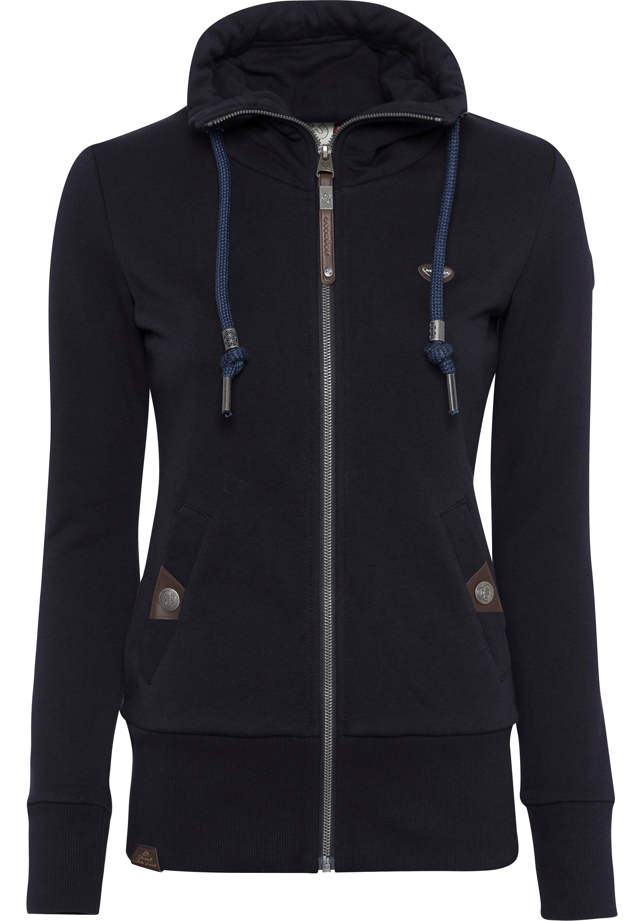 Ragwear Sweatjacke »RYLIE« Jacke mit extra breiten Bündchen