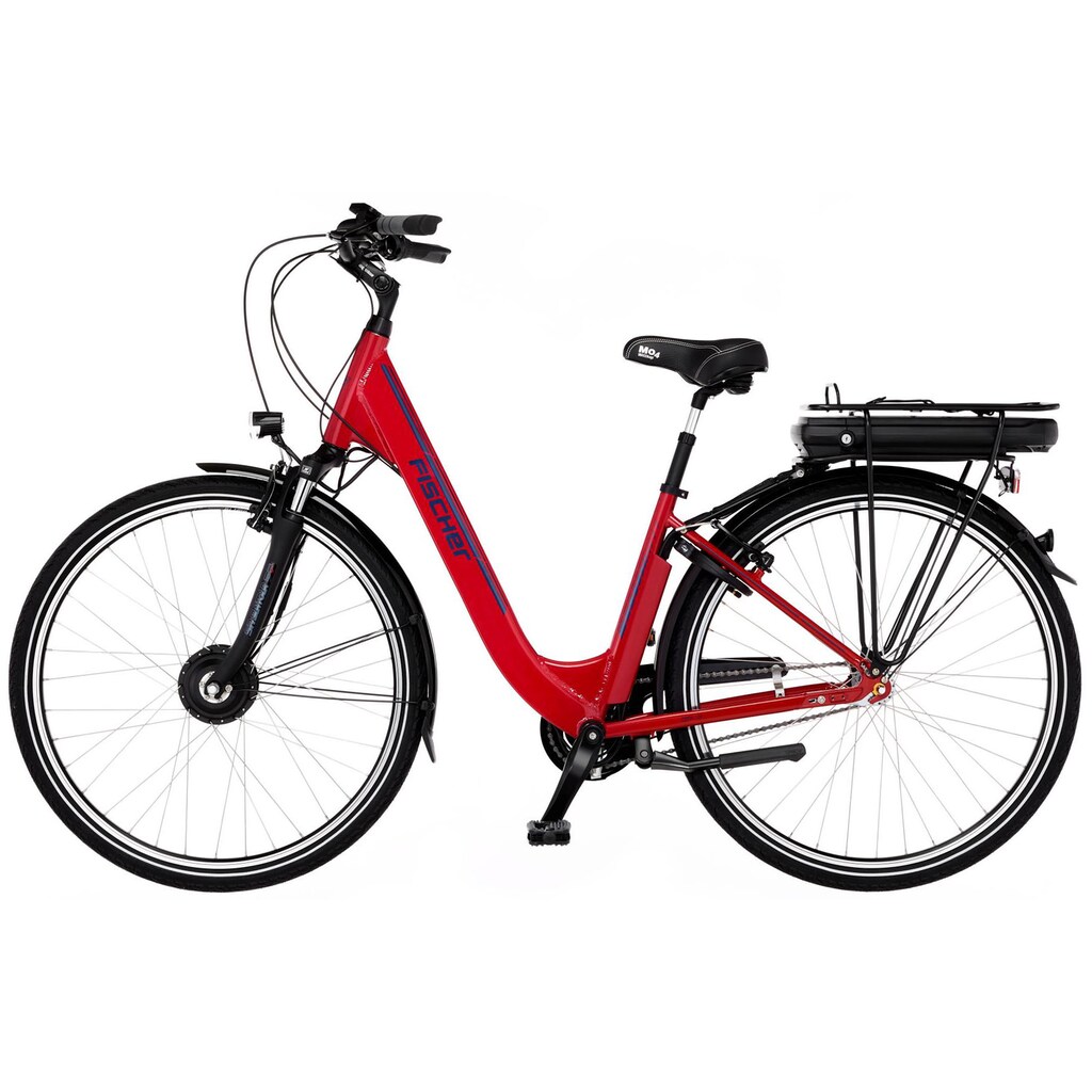 FISCHER Fahrrad E-Bike »CITA 1.0 317«, 3 Gang, (mit Akku-Ladegerät-mit Werkzeug)