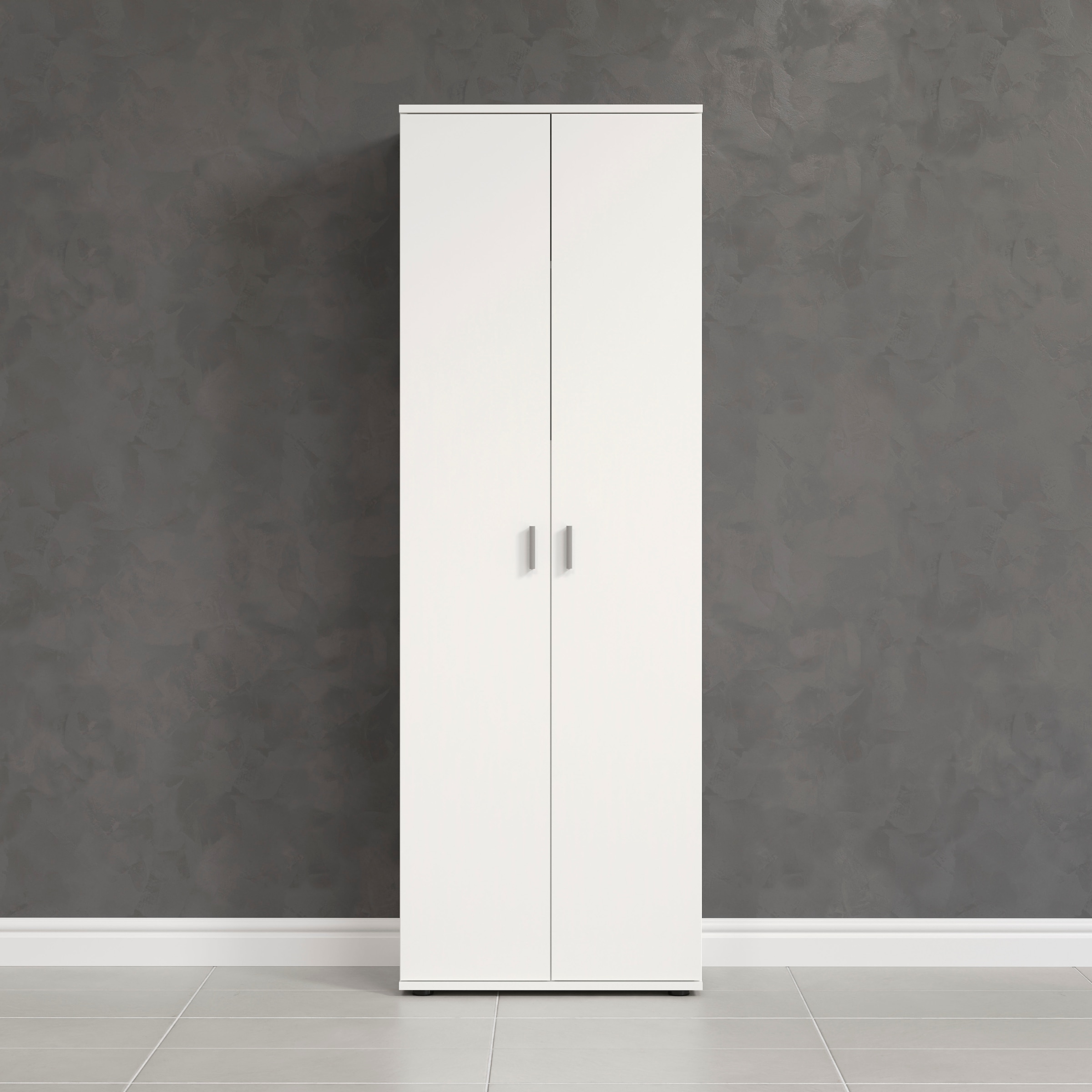 Home affaire Mehrzweckschrank »Jersey« 1 Stk. tlg. Besenschrank mit cleverer Innenaufteilung – (B/T/H) 60/35/176 cm