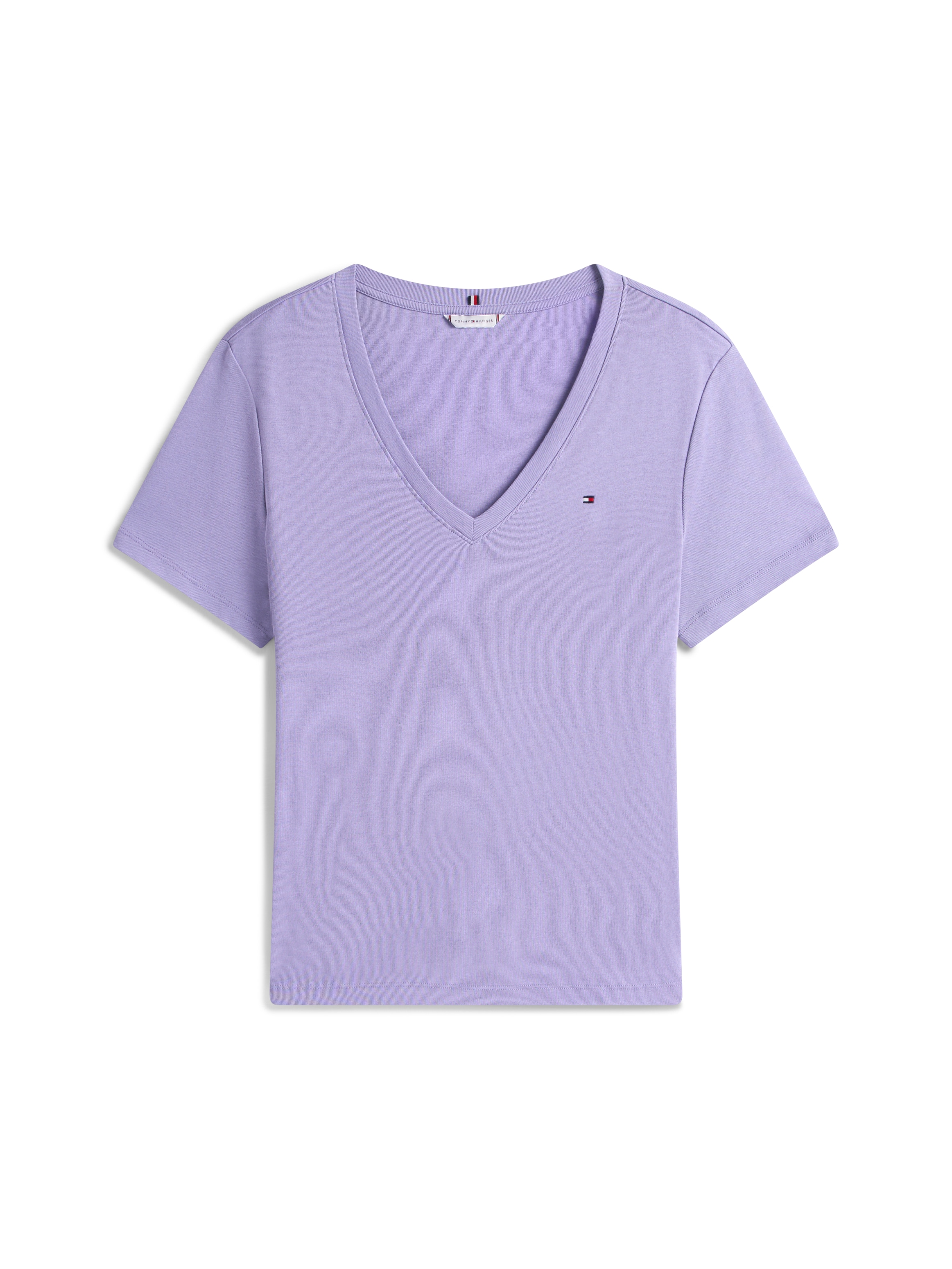 Tommy Hilfiger Curve V-Shirt »CRV SLIM CODY V-NK SS«, in Großen Größen