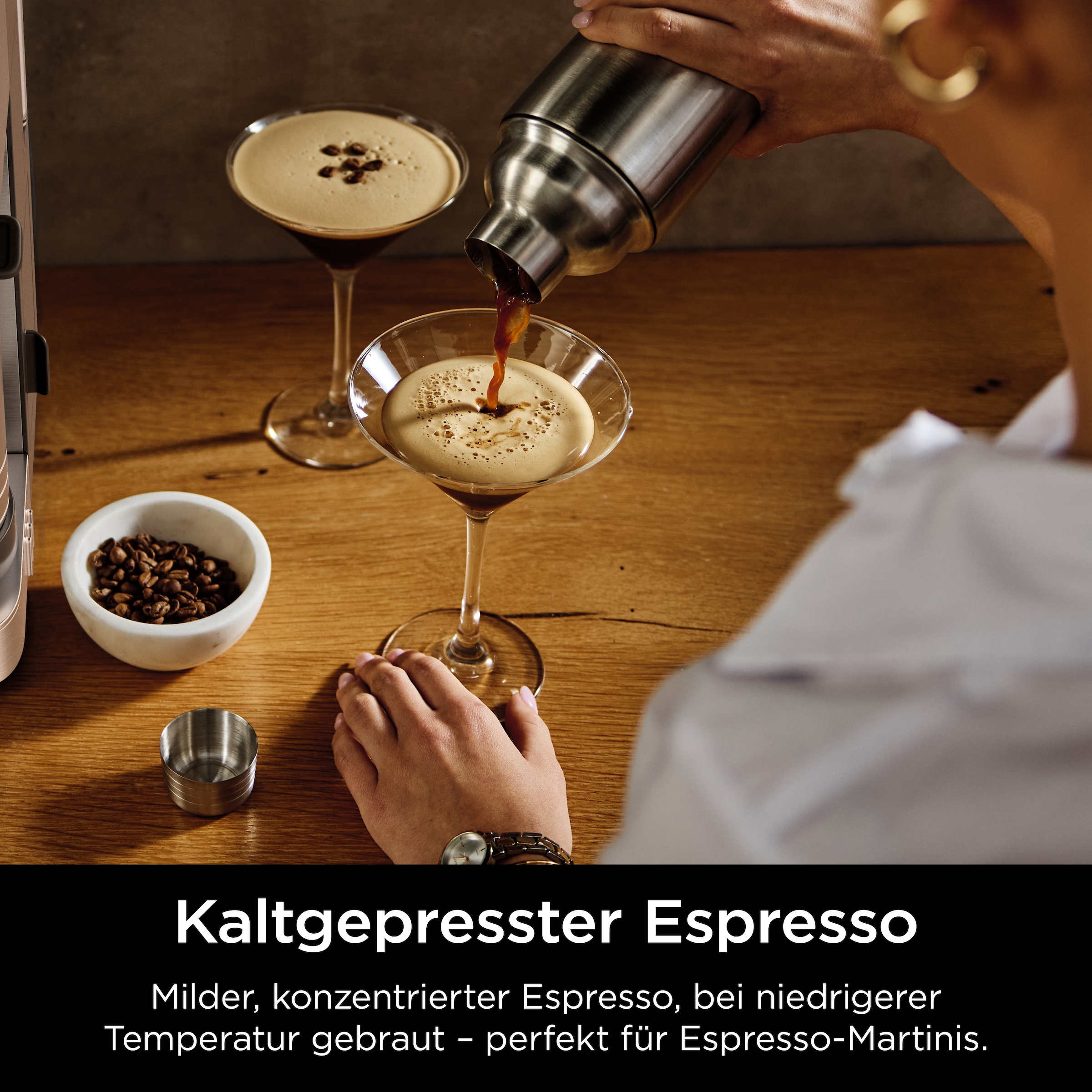NINJA Espressomaschine »Ninja Luxe™ Café Pro Kaffeemaschine ES701EU« 3-in-1-Kaffeemaschine für Espresso, Filterkaffee und Cold Brew