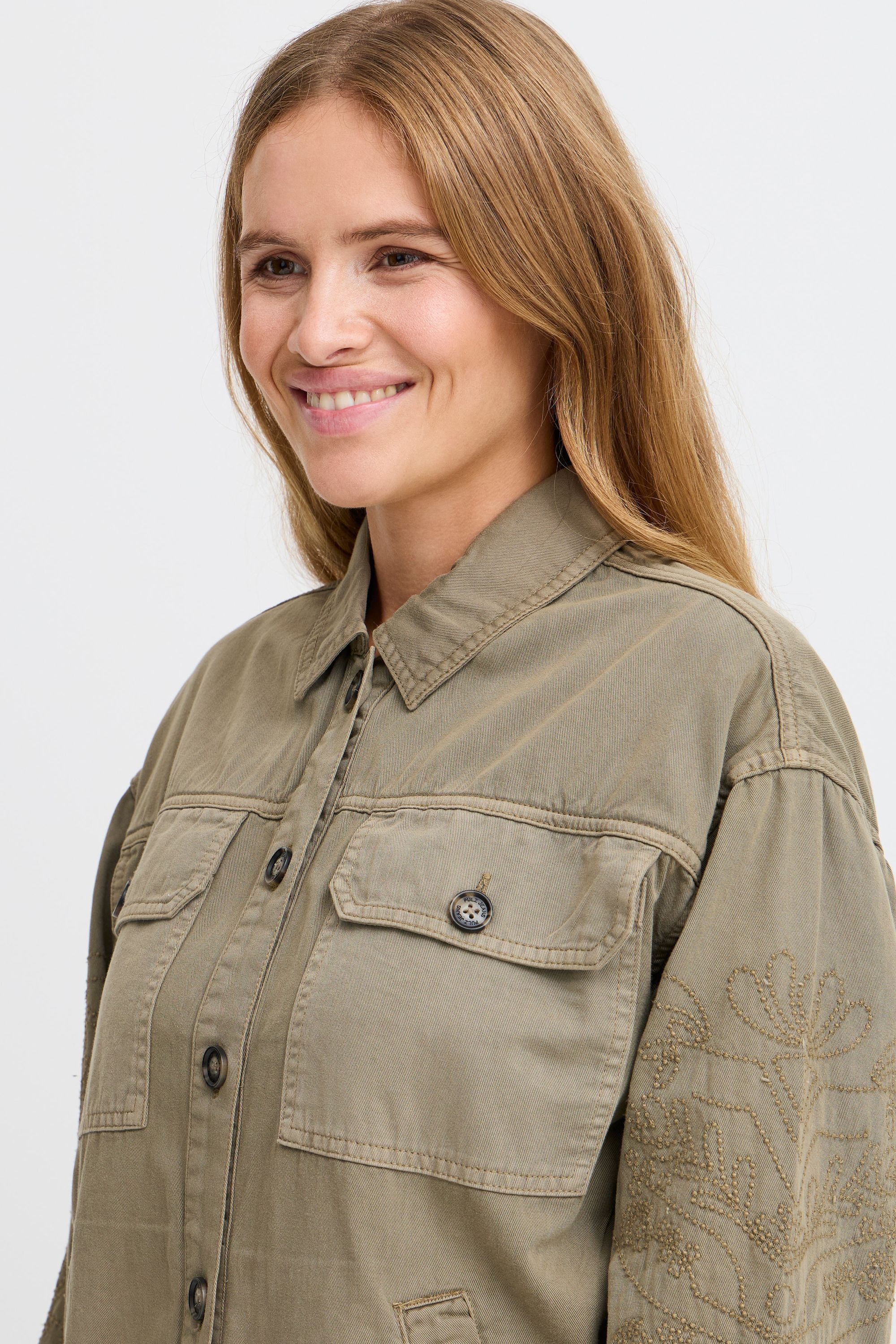 Pulz Jeans Jeansjacke »Jeansjacke PZLAINA Jacket«, ohne Kapuze
