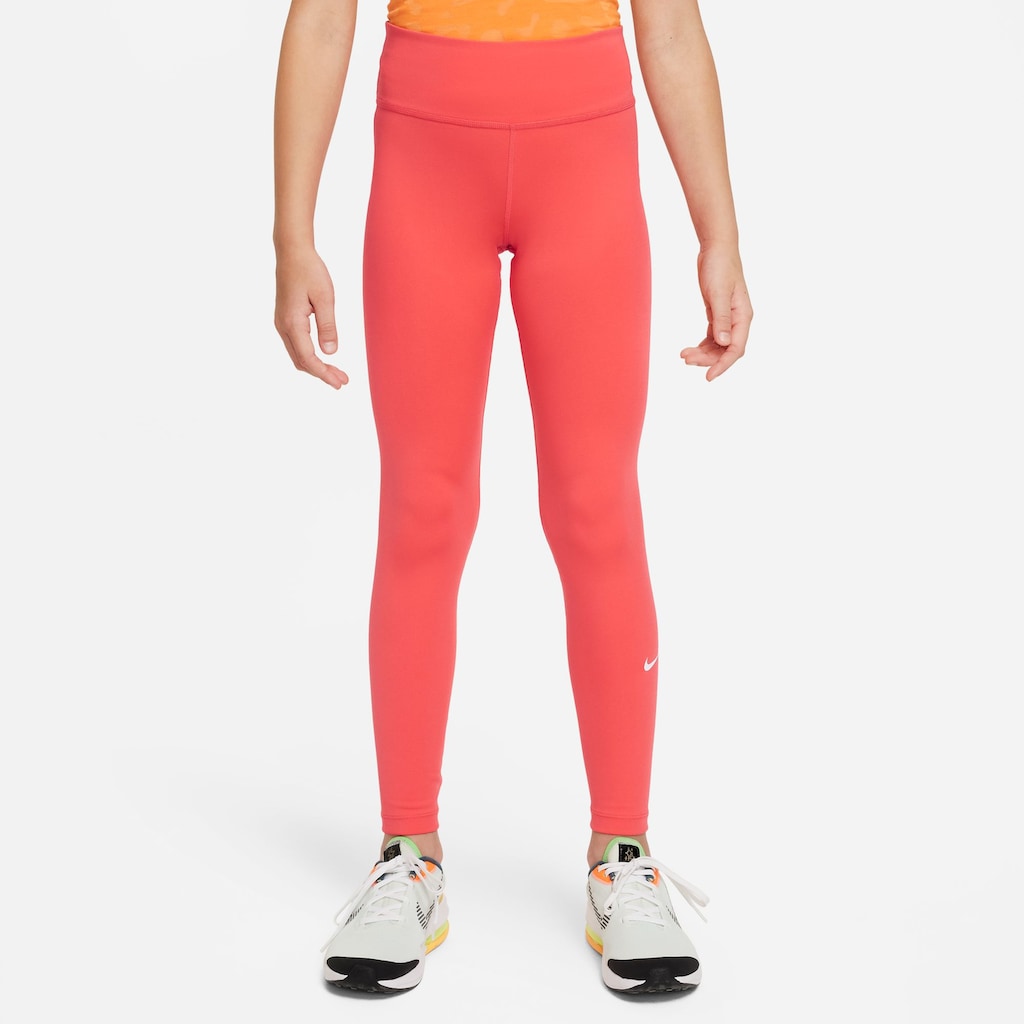 Nike Trainingstights »DRI-FIT ONE BIG KIDS' (GIRLS') LEGGINGS«